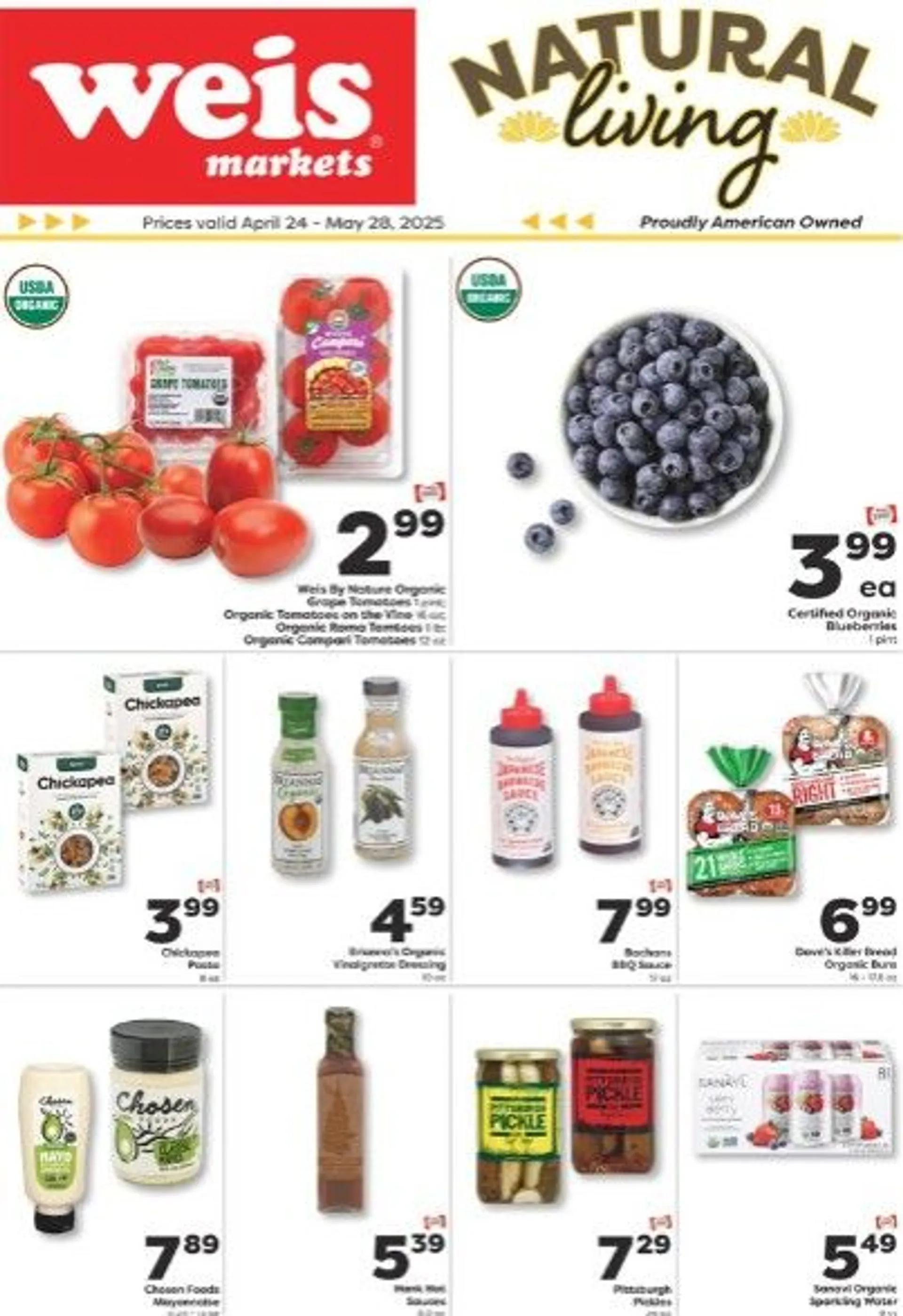 Weekly ad Weis Sales from April 24 to April 28 2025 - Page 