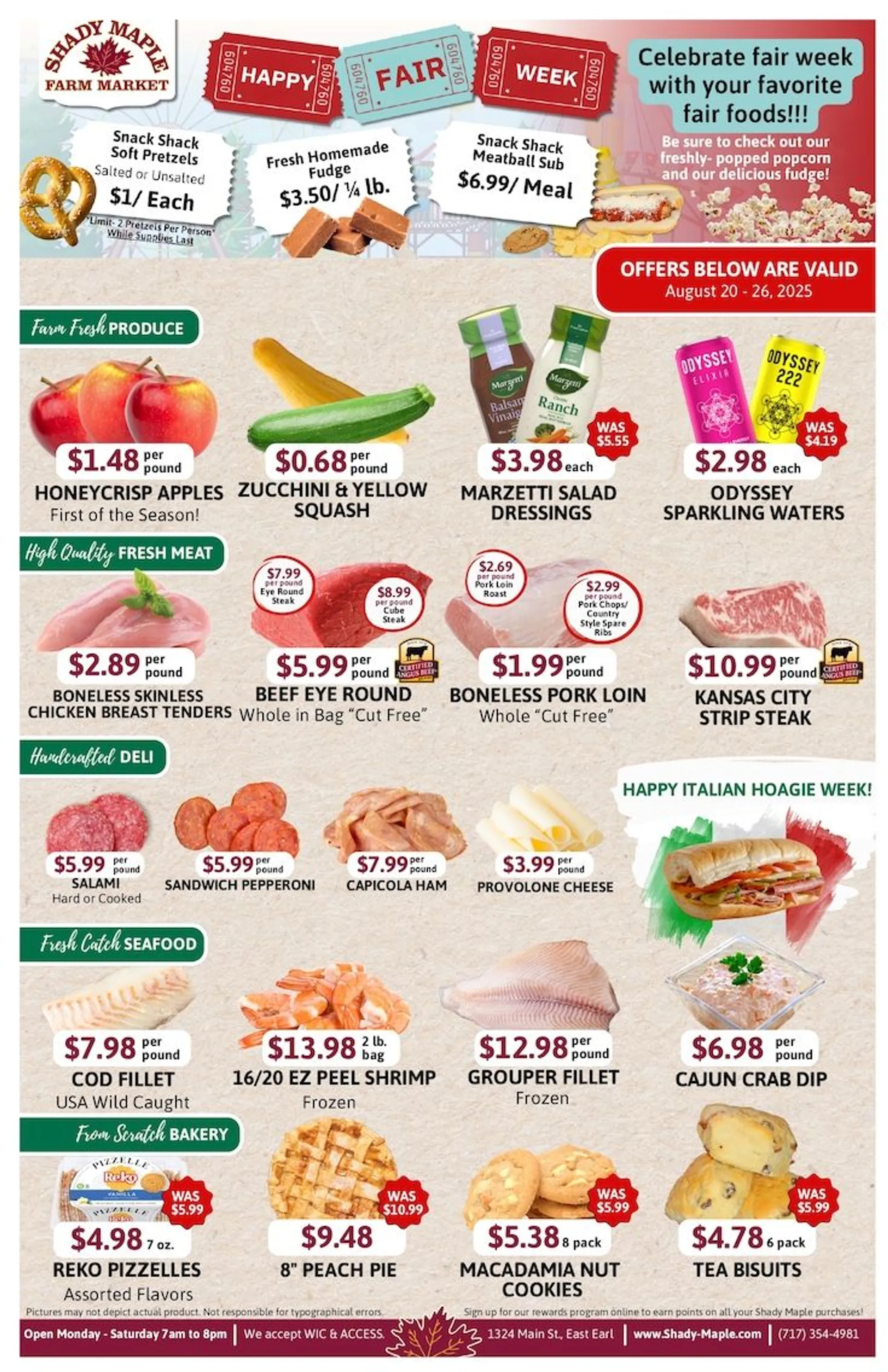 Weekly ad Shady Maple Sales from August 20 to August 26 2025 - Page 1