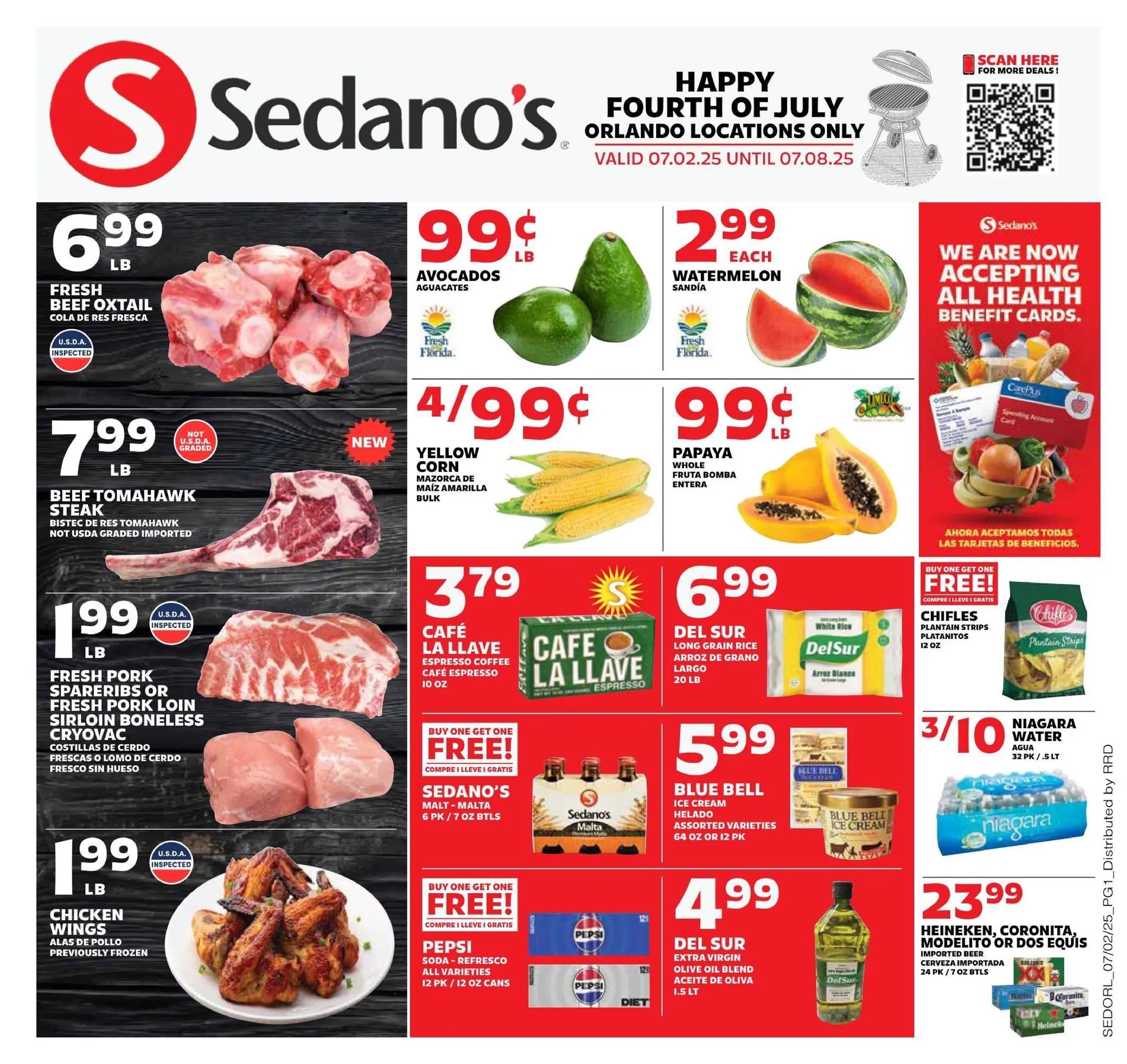 Weekly ad Sedano's Sales from July 2 to July 8 2025 - Page 