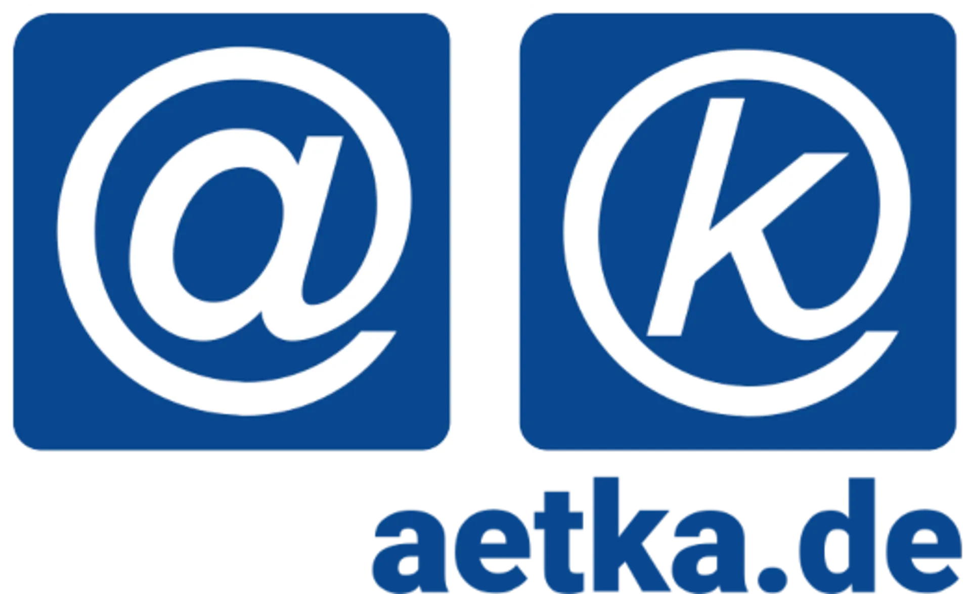 Aetka logo die aktuell Flugblatt