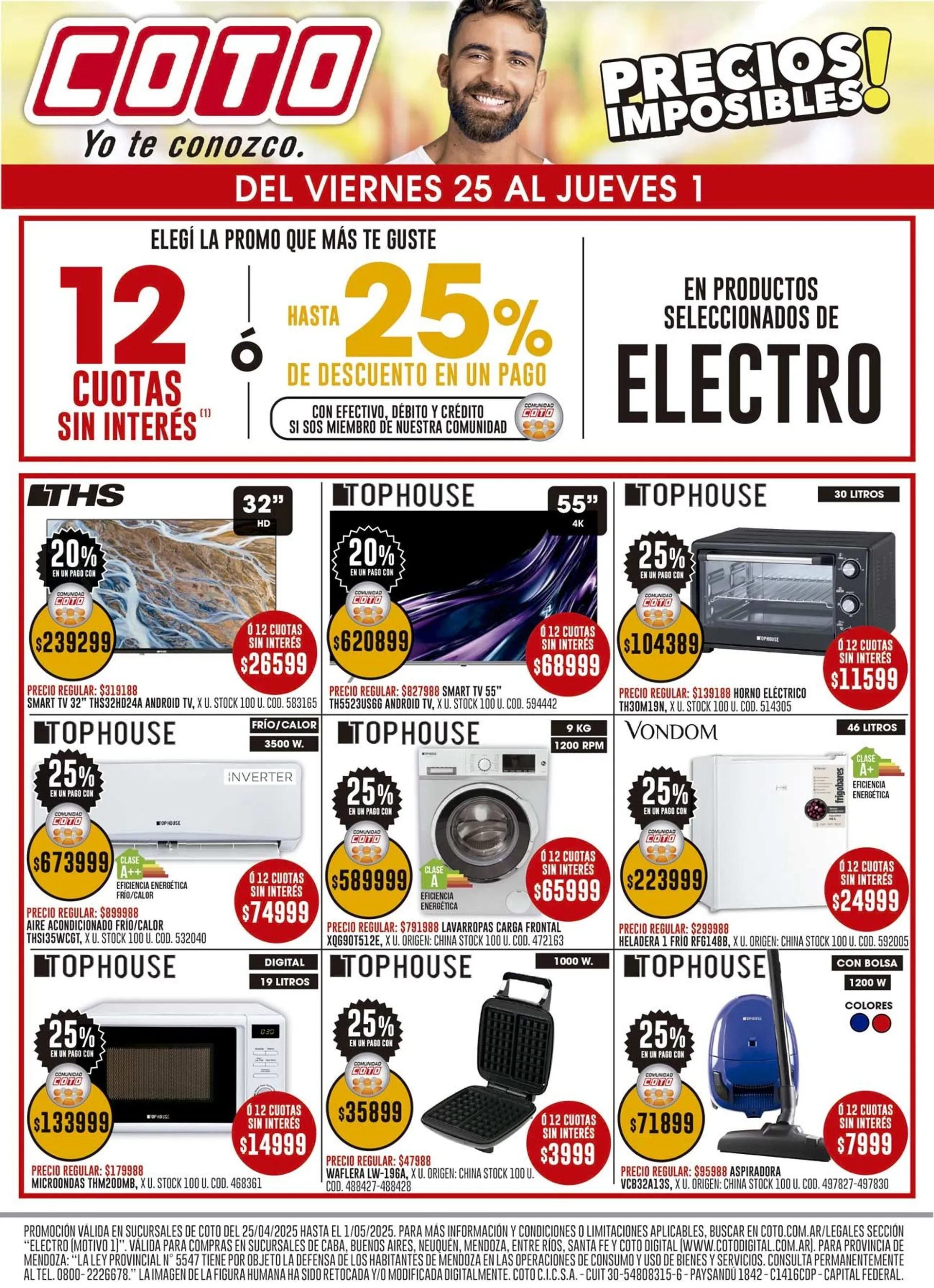 Ofertas de Coto Precios imposibles 25 de abril al 28 de abril 2025 - Página  del catálogo