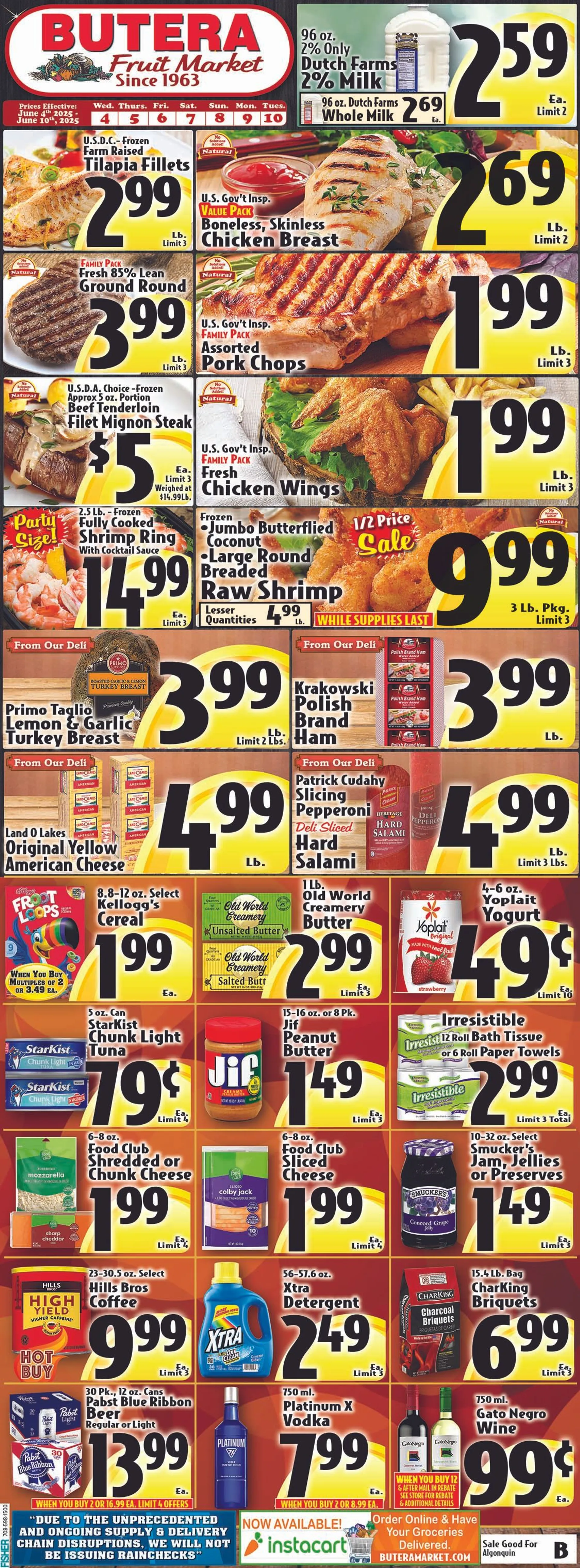 Weekly ad Butera Sales from June 4 to June 10 2025 - Page 1