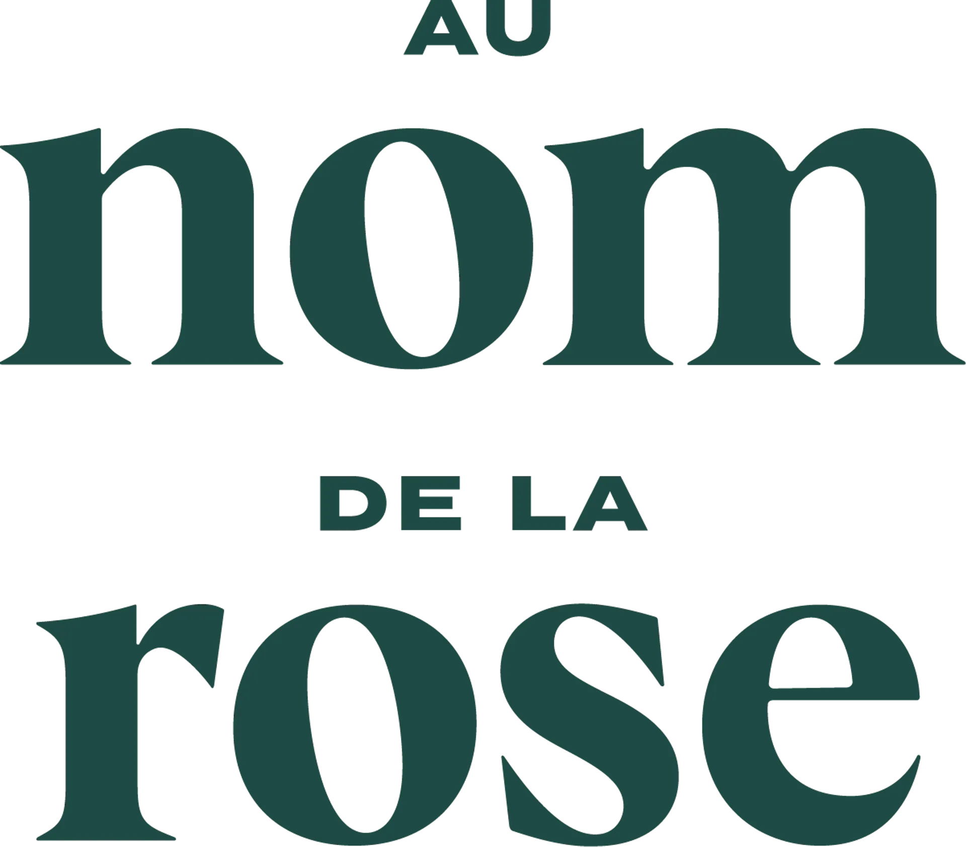 AU NOM DE LA ROSE logo