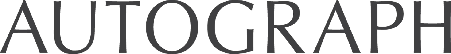 AUTOGRAPH logo of current flyer