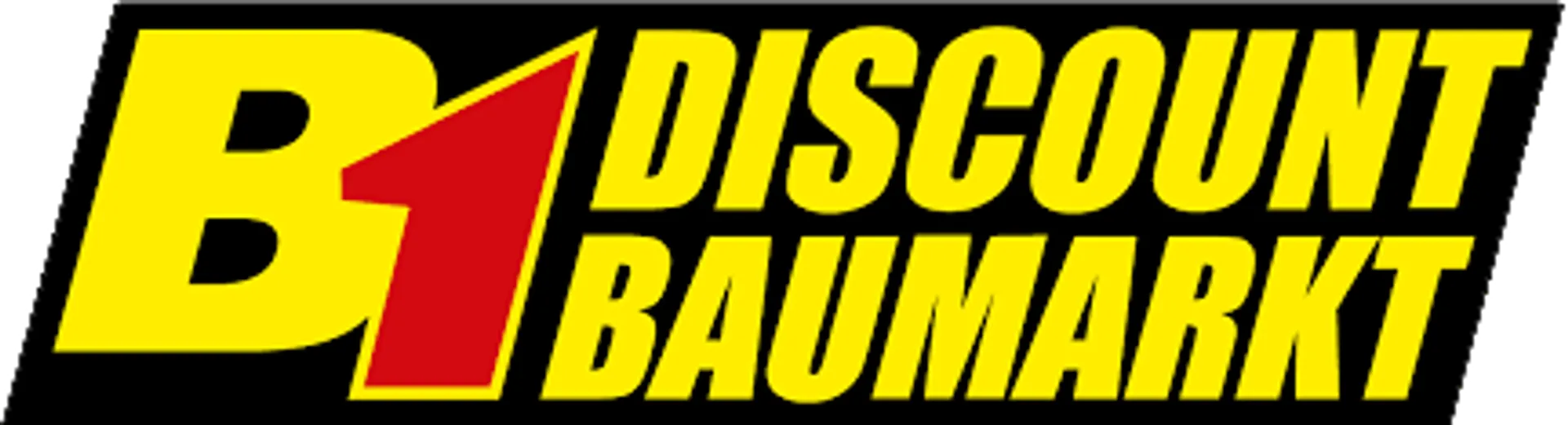 B1 DISCOUNT BAUMARKT logo die aktuell Flugblatt
