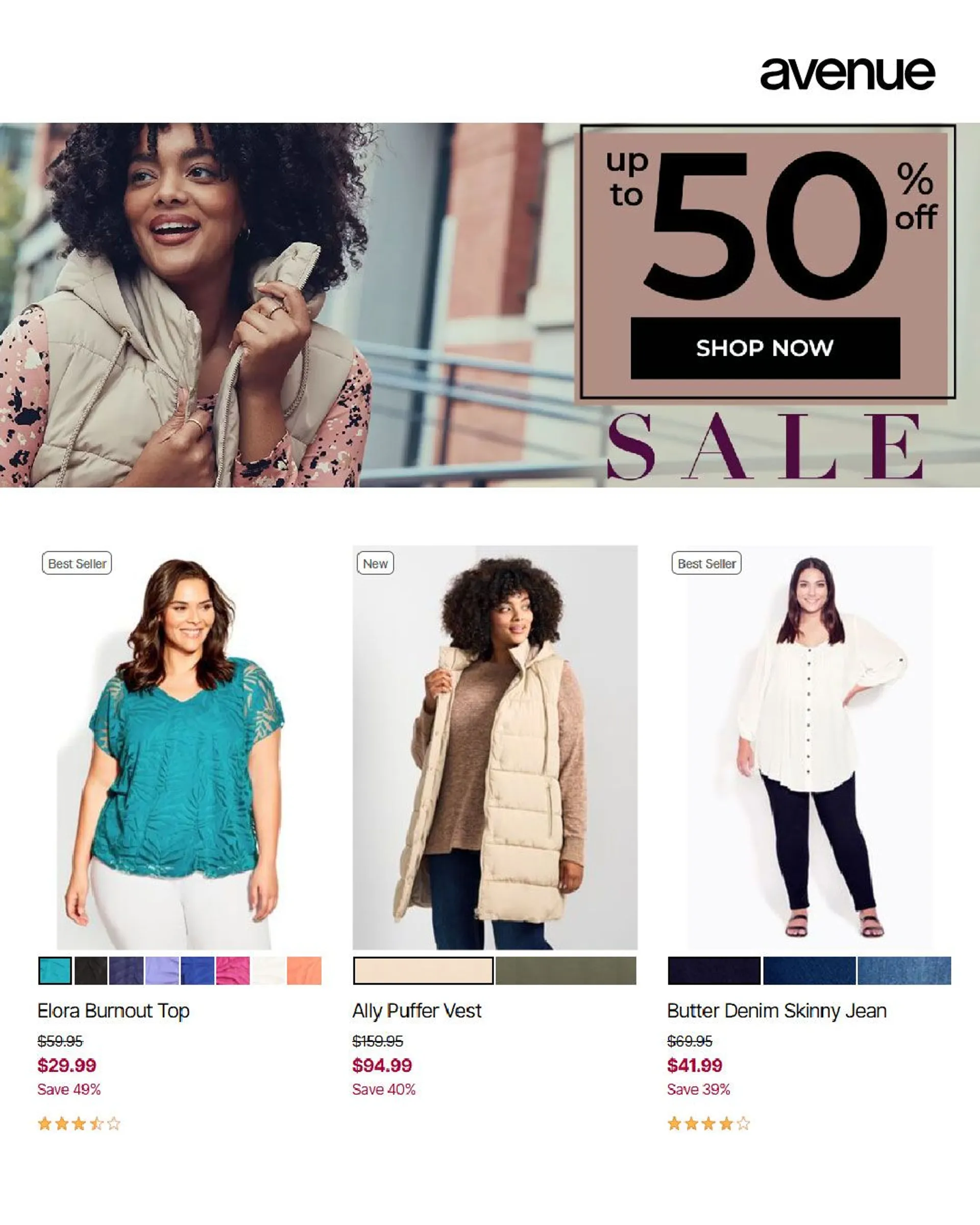 Weekly ad Avenue Sales from December 5 to December 19 2024 - Page 