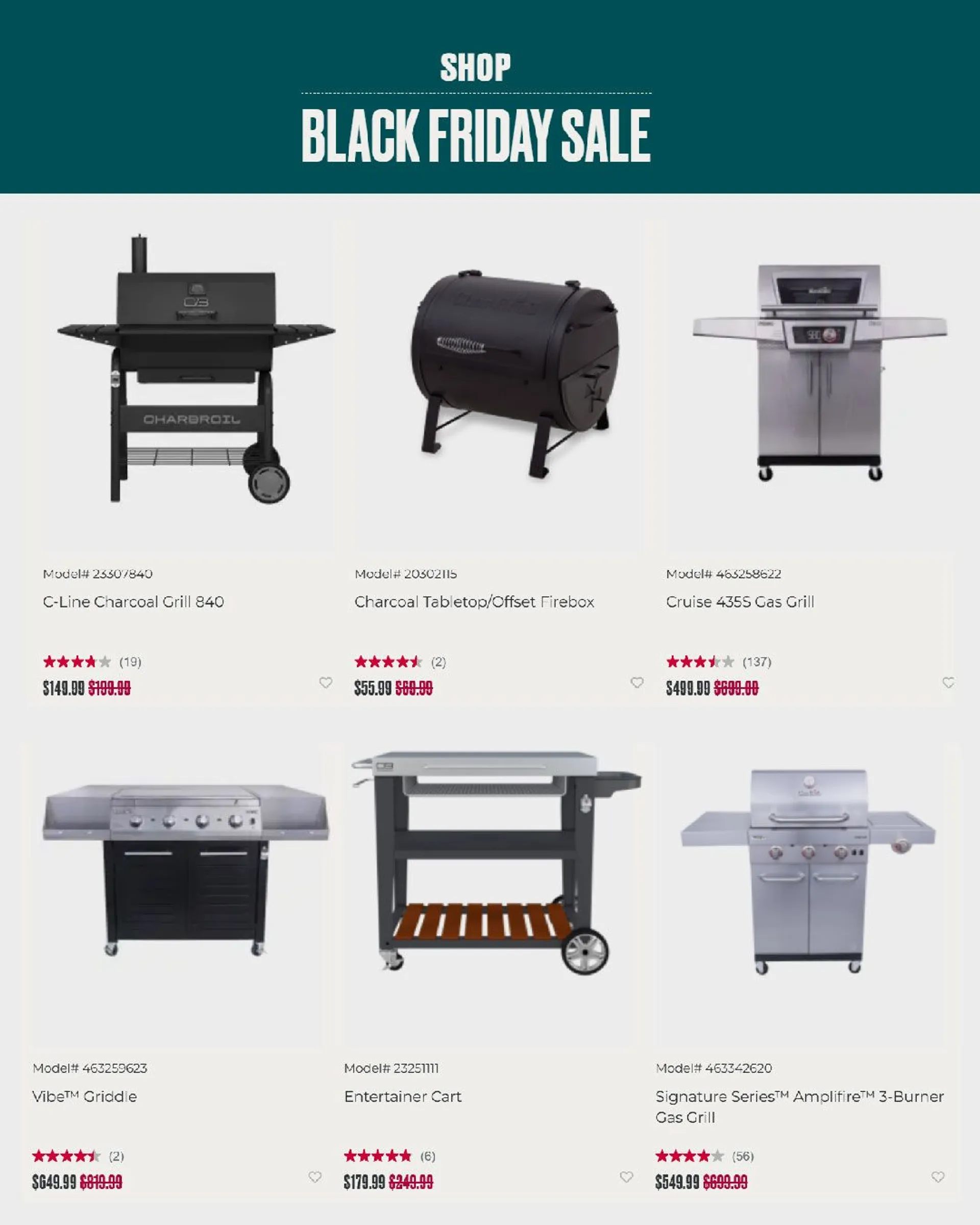 Weekly ad Char-Broil Sales from November 20 to December 5 2024 - Page 