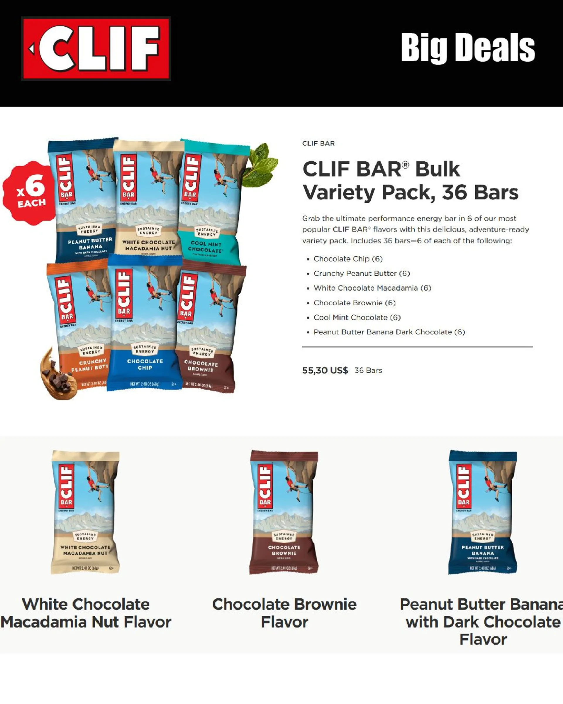 Weekly ad Clif Bar Sales from November 20 to December 5 2024 - Page 