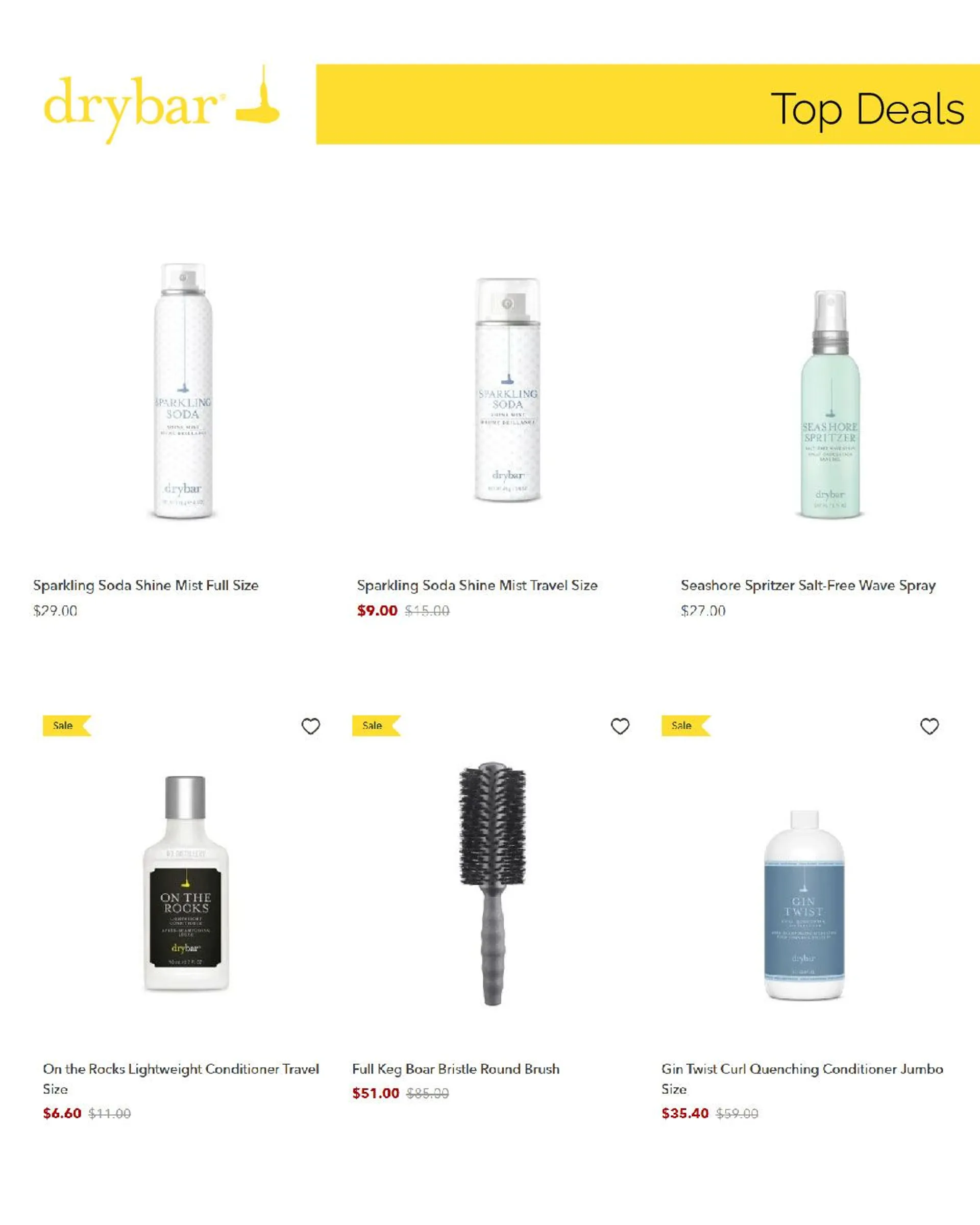 Weekly ad Drybar Sales from November 20 to December 5 2024 - Page 