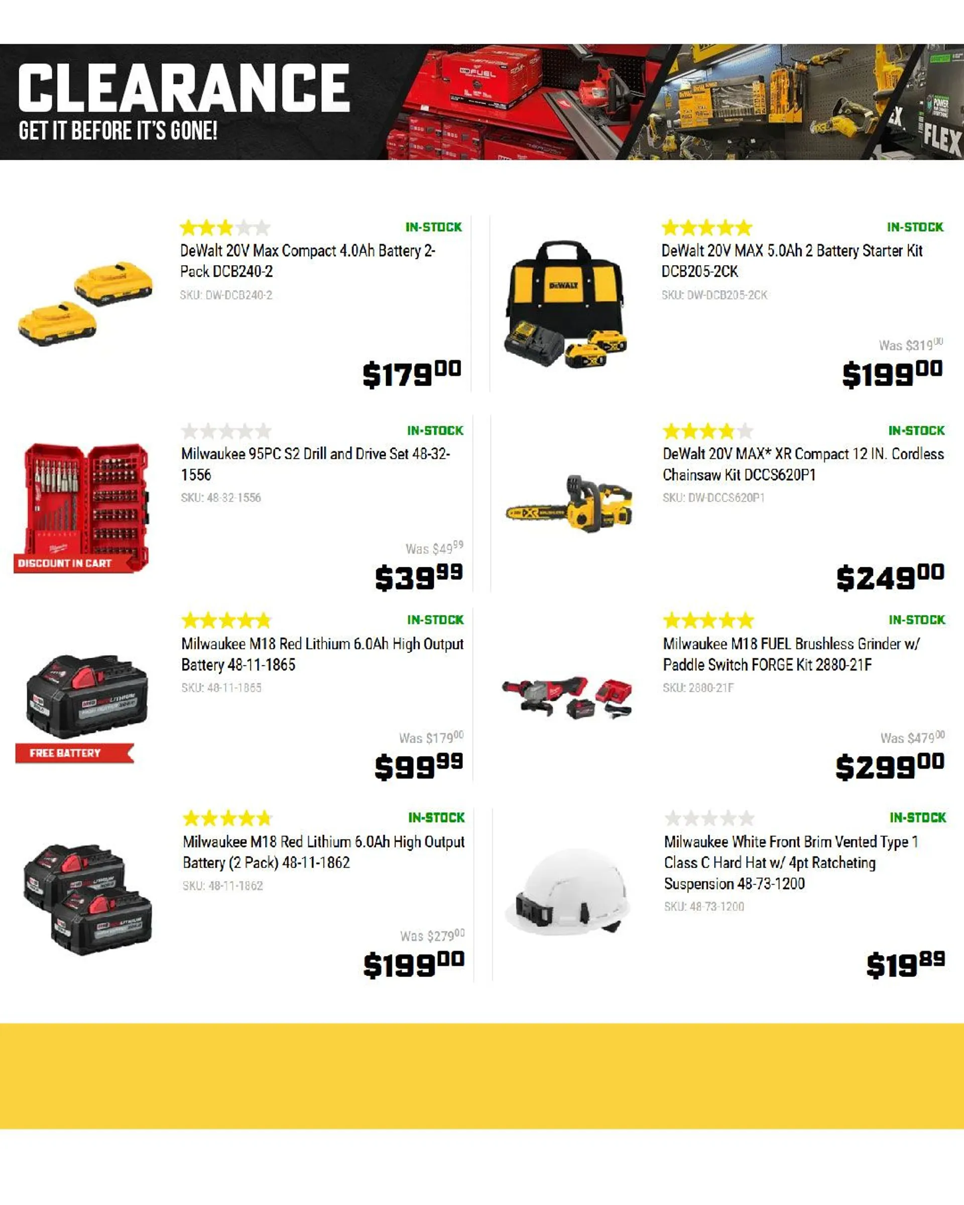 Weekly ad Ohio Power Tool Sales from November 20 to December 5 2024 - Page 