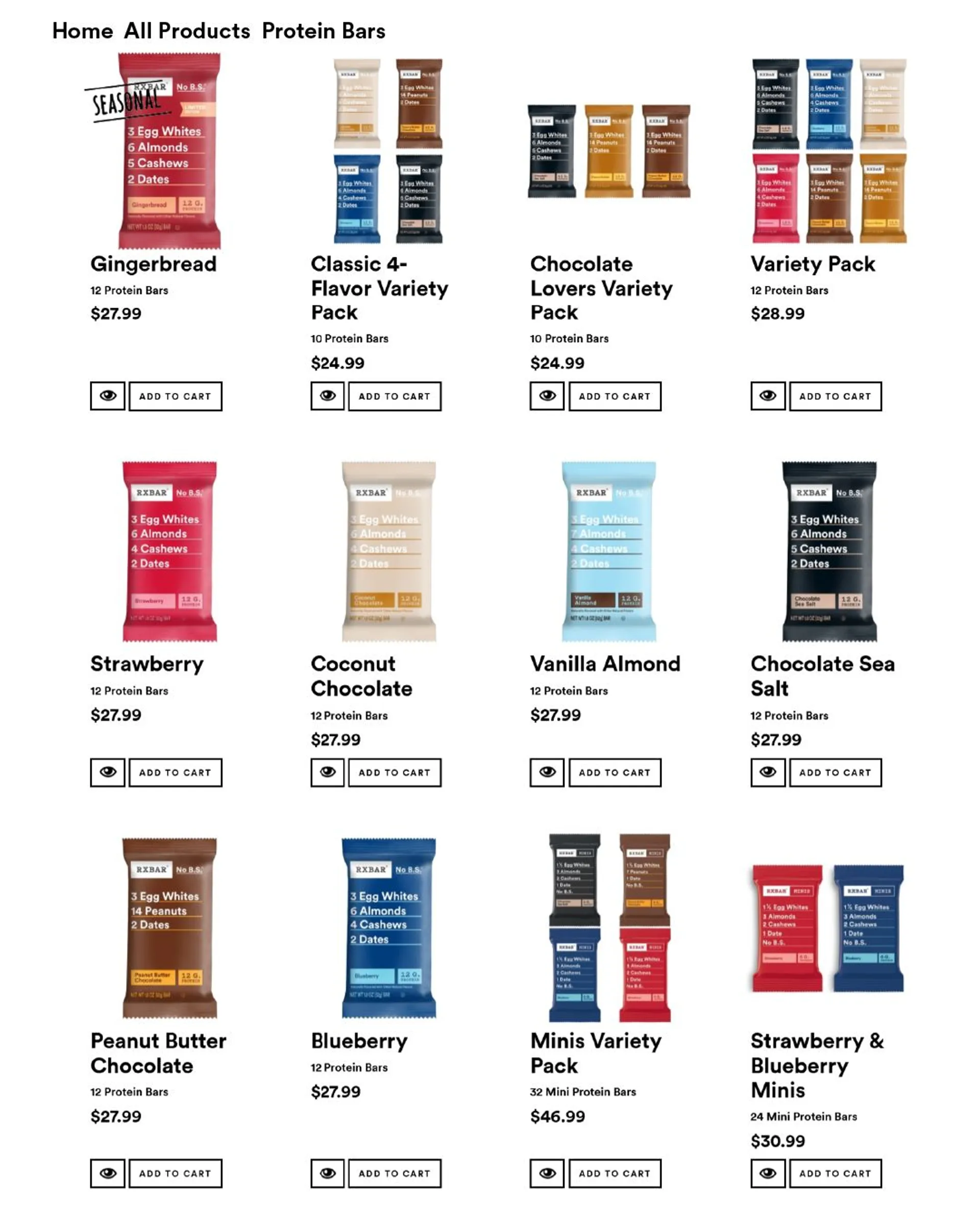 Weekly ad RXBAR Sales from November 20 to December 5 2024 - Page 