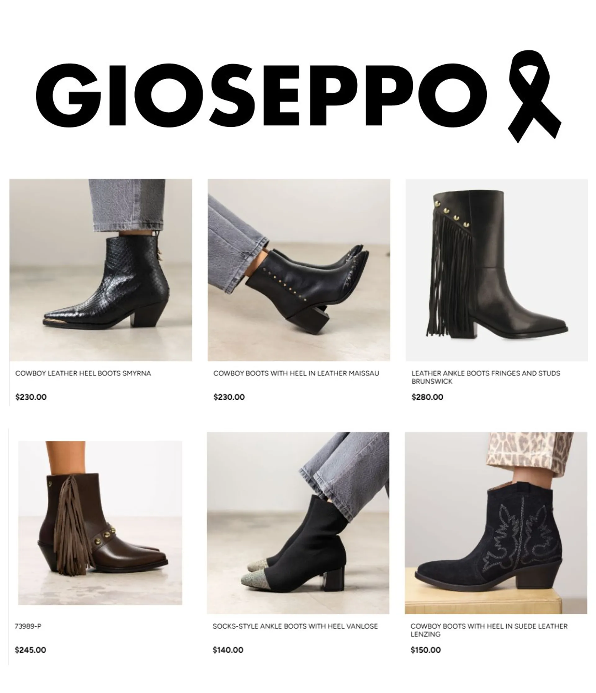 Weekly ad Gioseppo Sales from November 20 to December 5 2024 - Page 