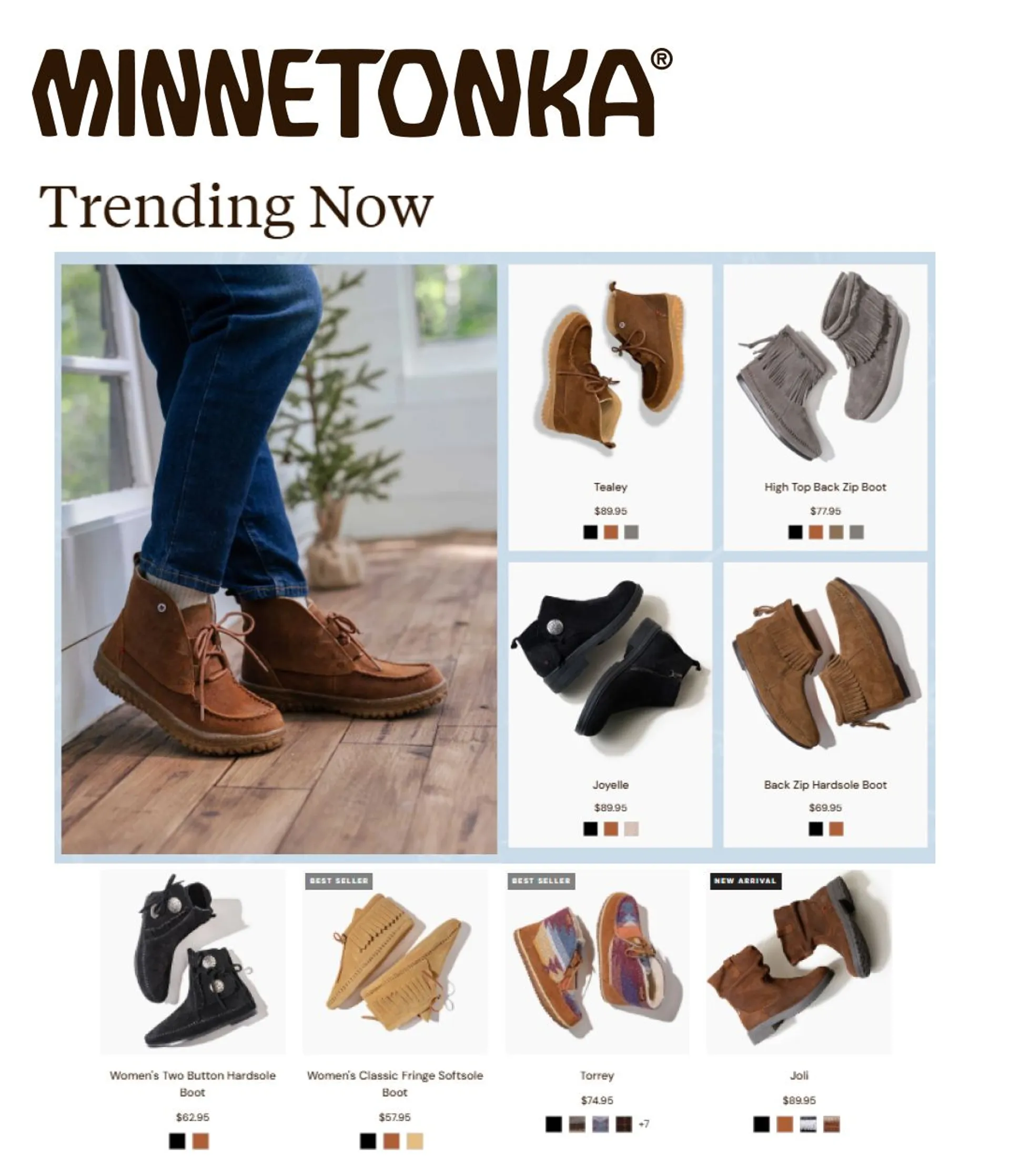 Weekly ad Minnetonka Moccasin Sales from December 5 to December 19 2024 - Page 2