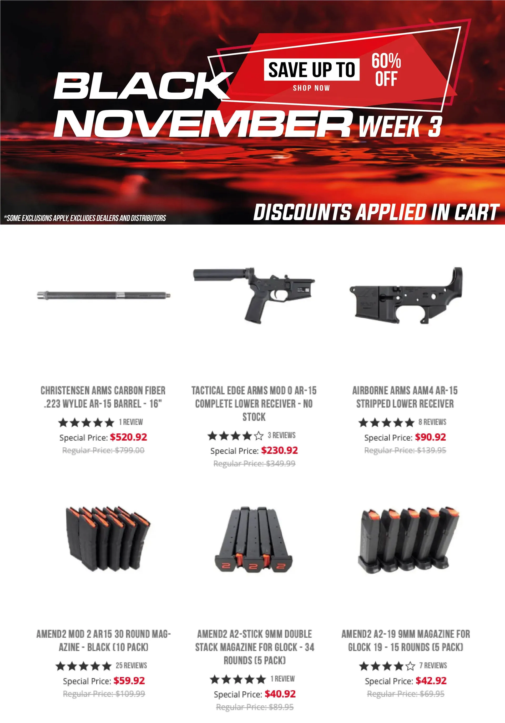 Weekly ad Rainier Arms Sales from November 20 to December 5 2024 - Page 