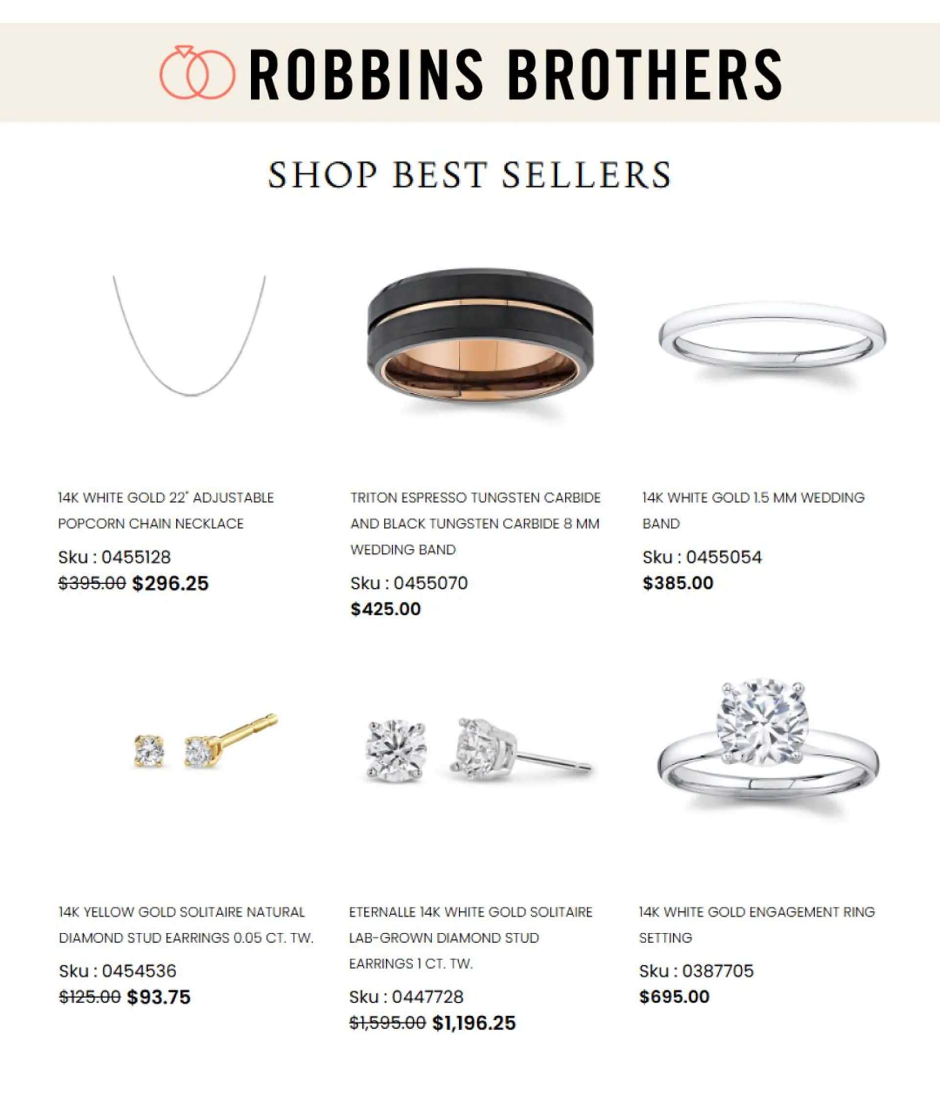 Weekly ad Robbins Brothers Sales from December 5 to December 19 2024 - Page 2