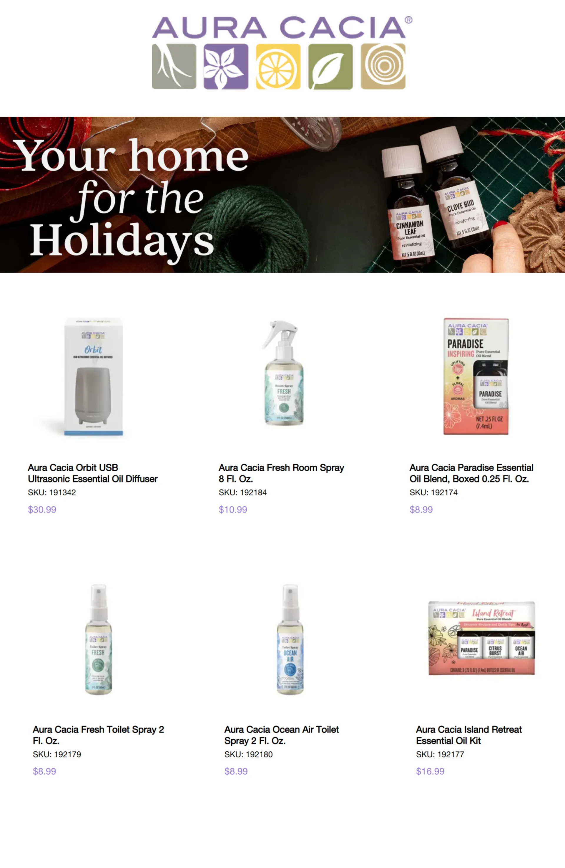 Weekly ad Aura Cacia Sales from November 20 to December 5 2024 - Page 