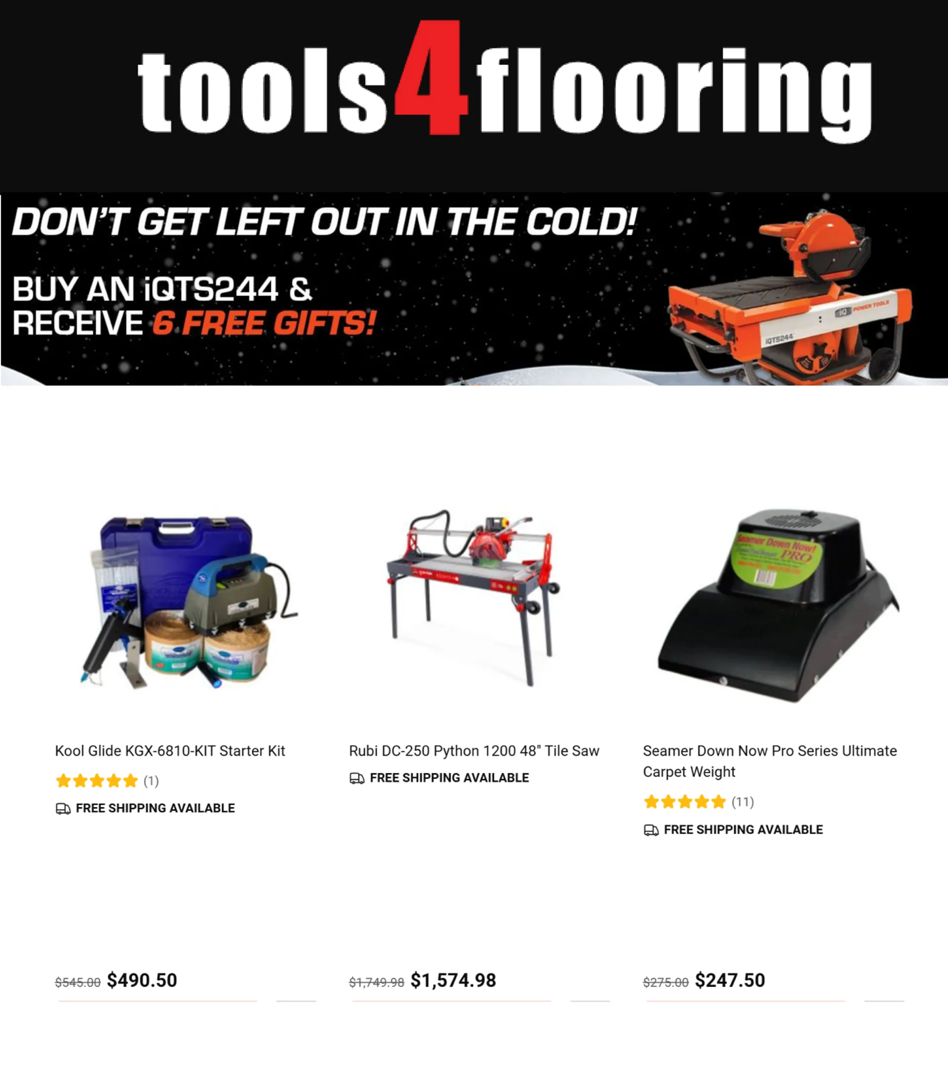 Weekly ad Tools4Flooring Sales from December 5 to December 19 2024 - Page 2