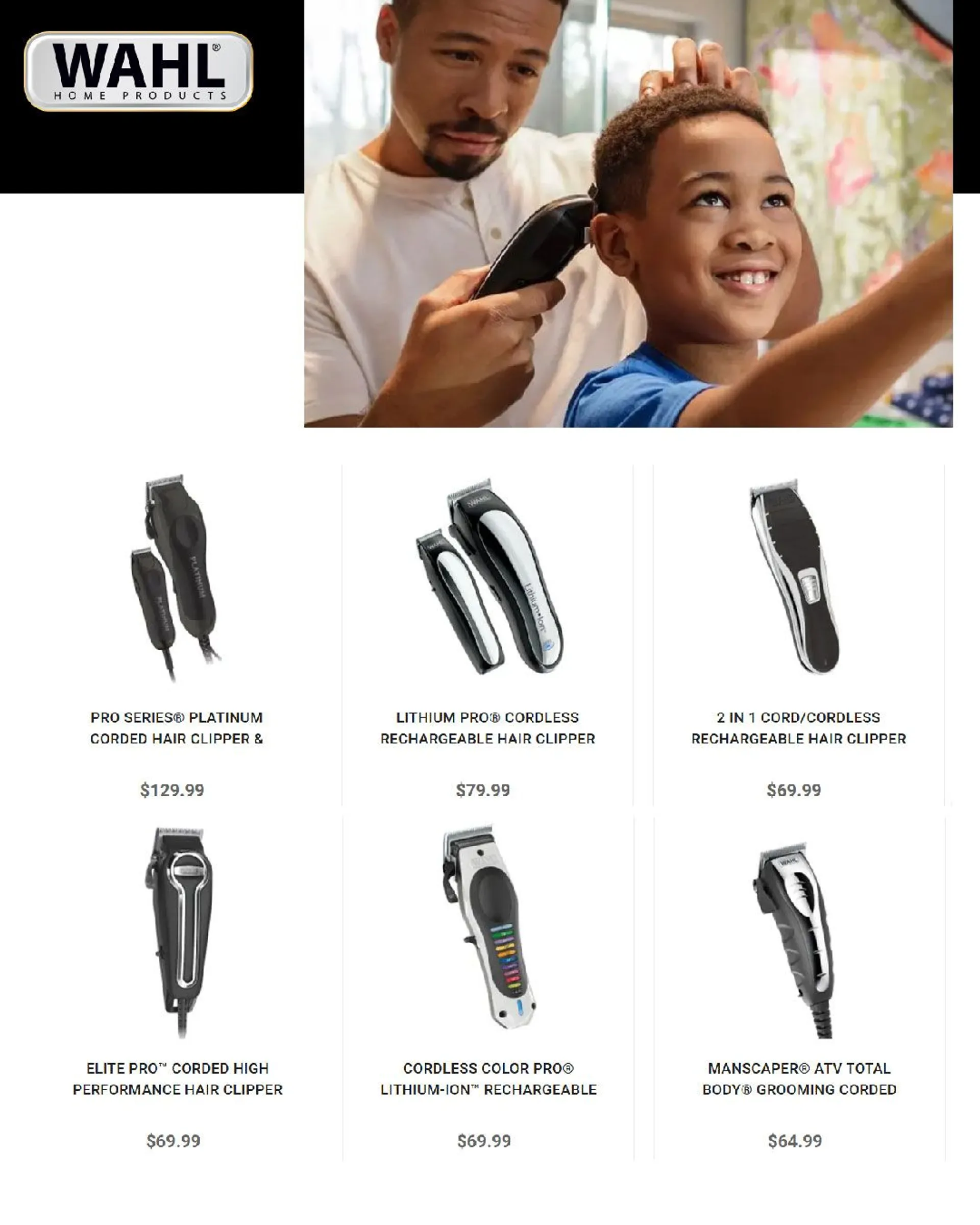 Weekly ad Wahl USA Sales from November 20 to December 5 2024 - Page 