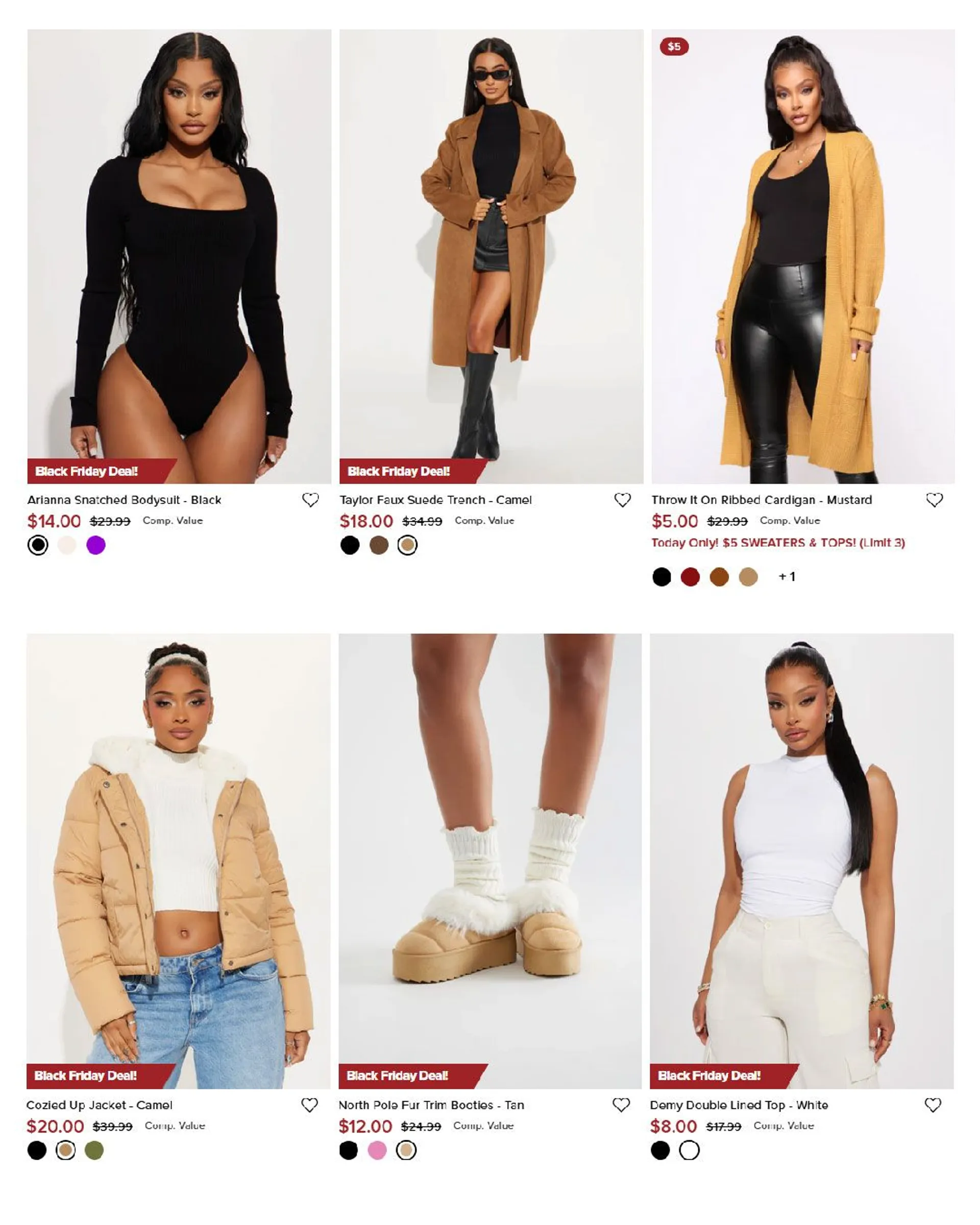 Weekly ad Fashion Nova Sales from November 20 to December 5 2024 - Page 