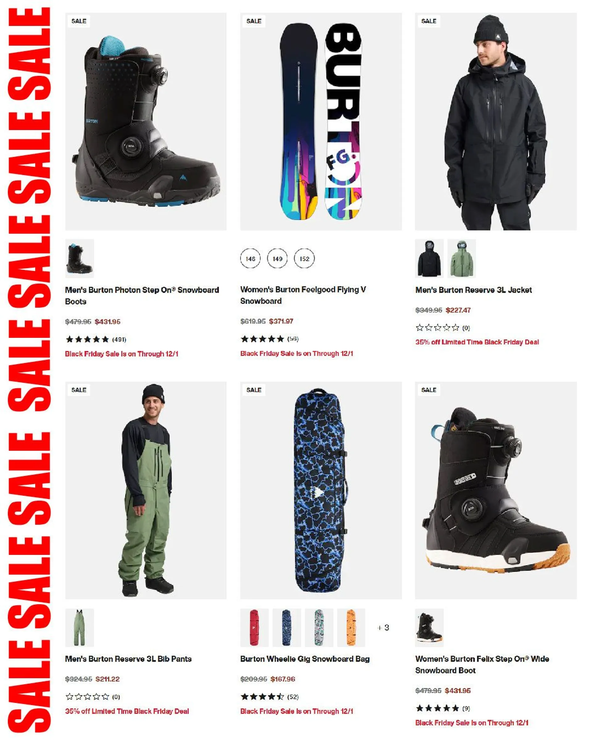 Weekly ad Burton Sales from November 20 to December 5 2024 - Page 