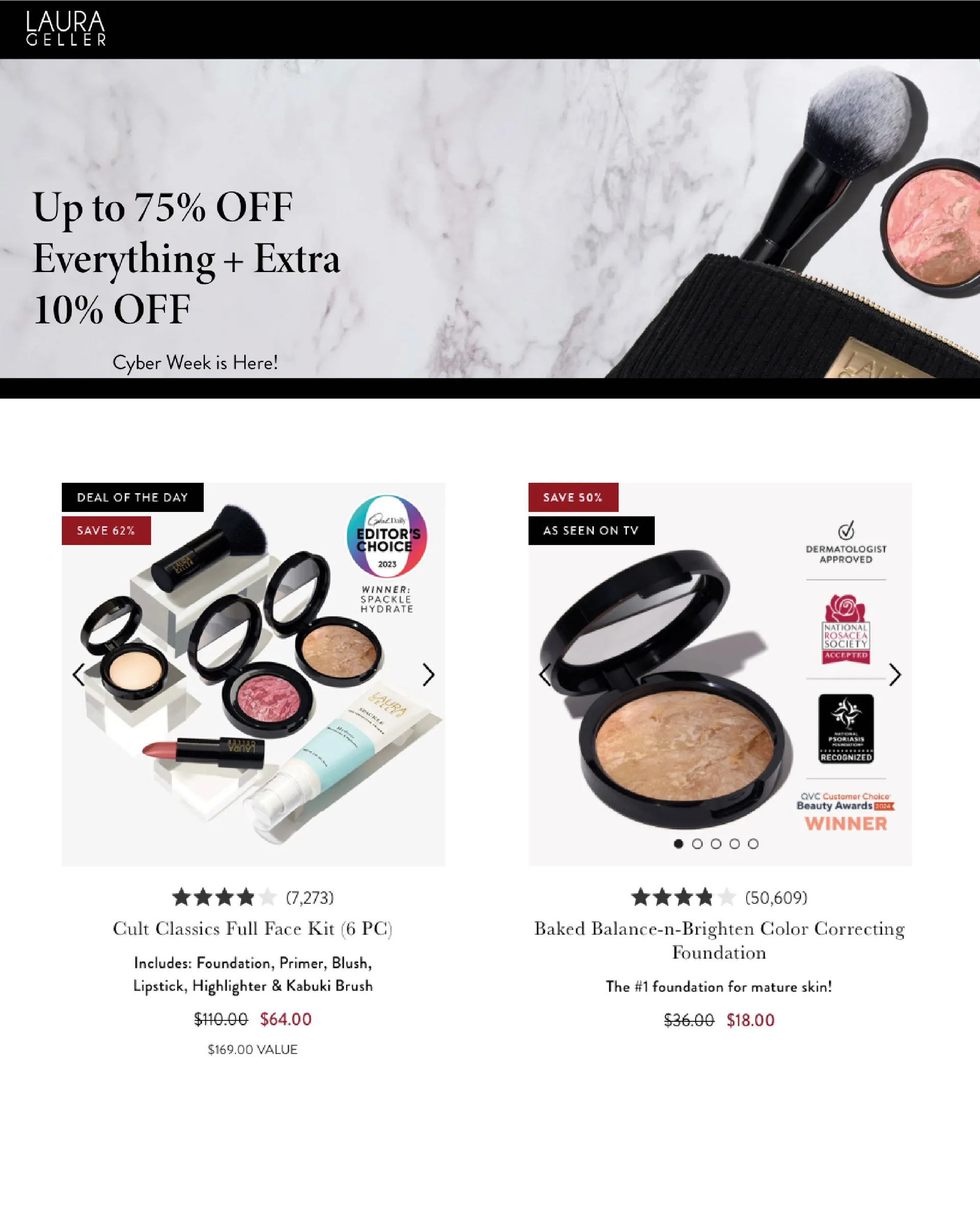 Weekly ad Laura Geller Beauty Sales from November 20 to December 5 2024 - Page 