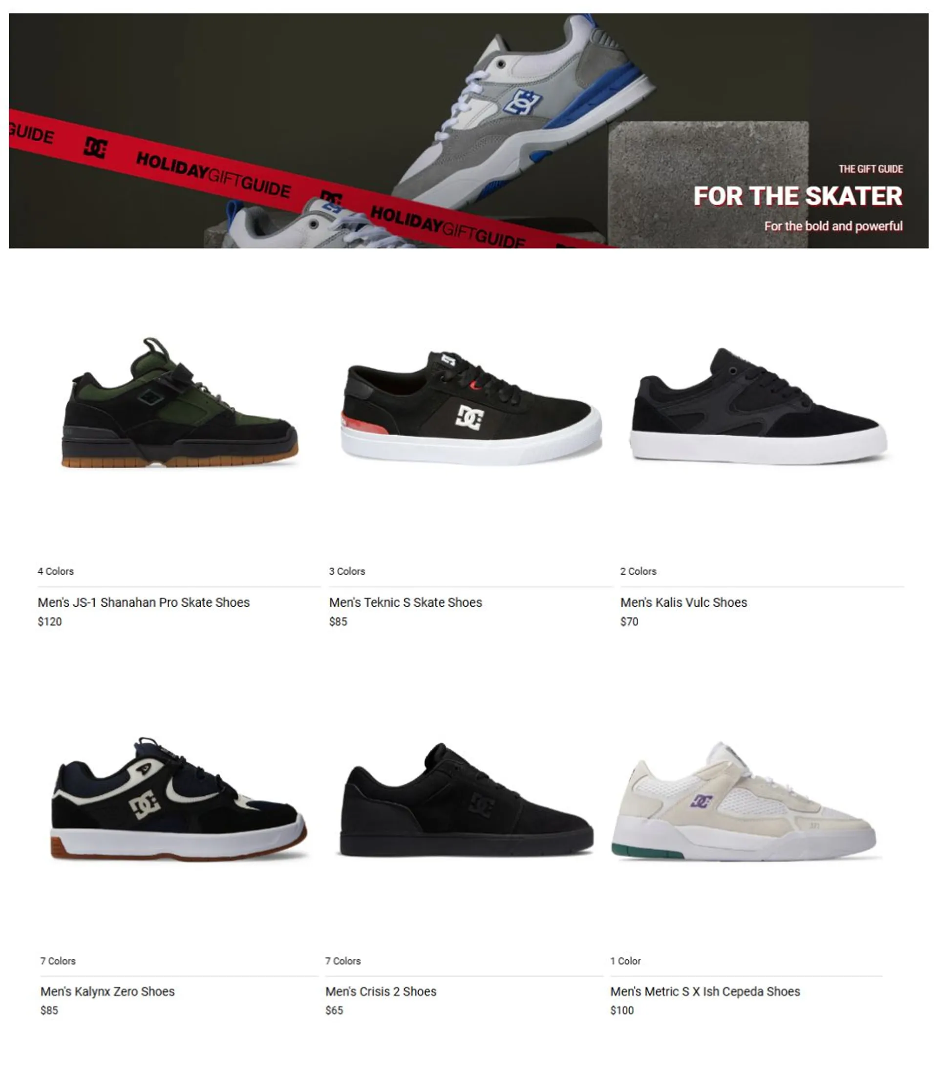 Weekly ad DC Shoes Sales from November 20 to December 5 2024 - Page 