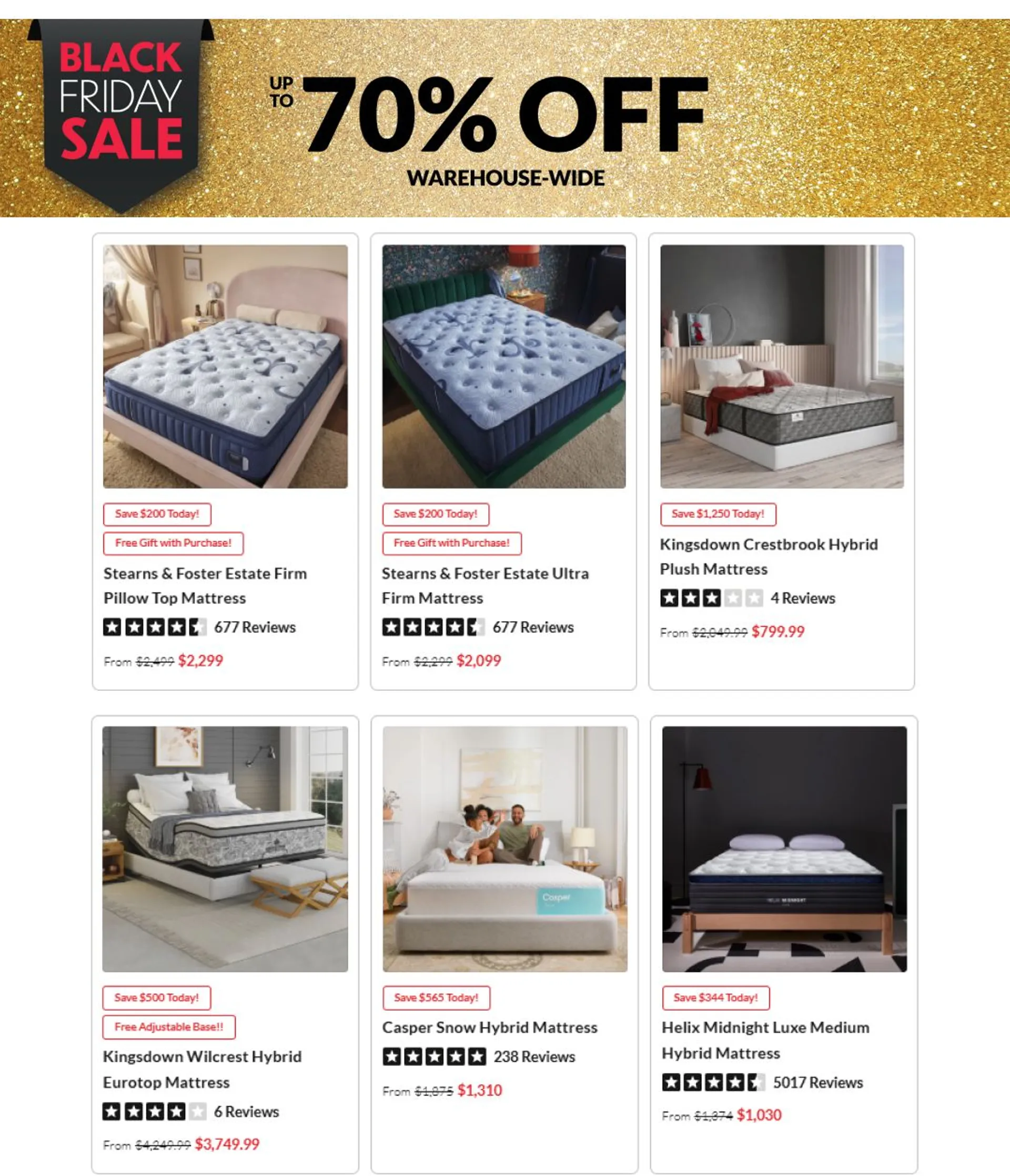 Weekly ad Mattress Warehouse Sales from December 5 to December 19 2024 - Page 2