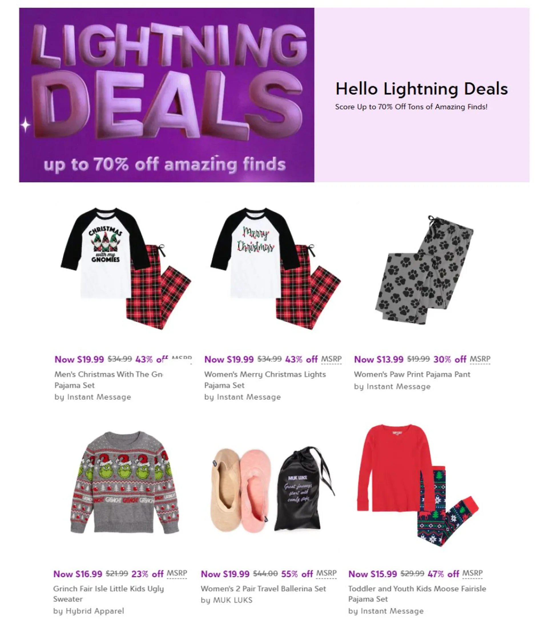 Weekly ad Zulily Sales from November 20 to December 5 2024 - Page 