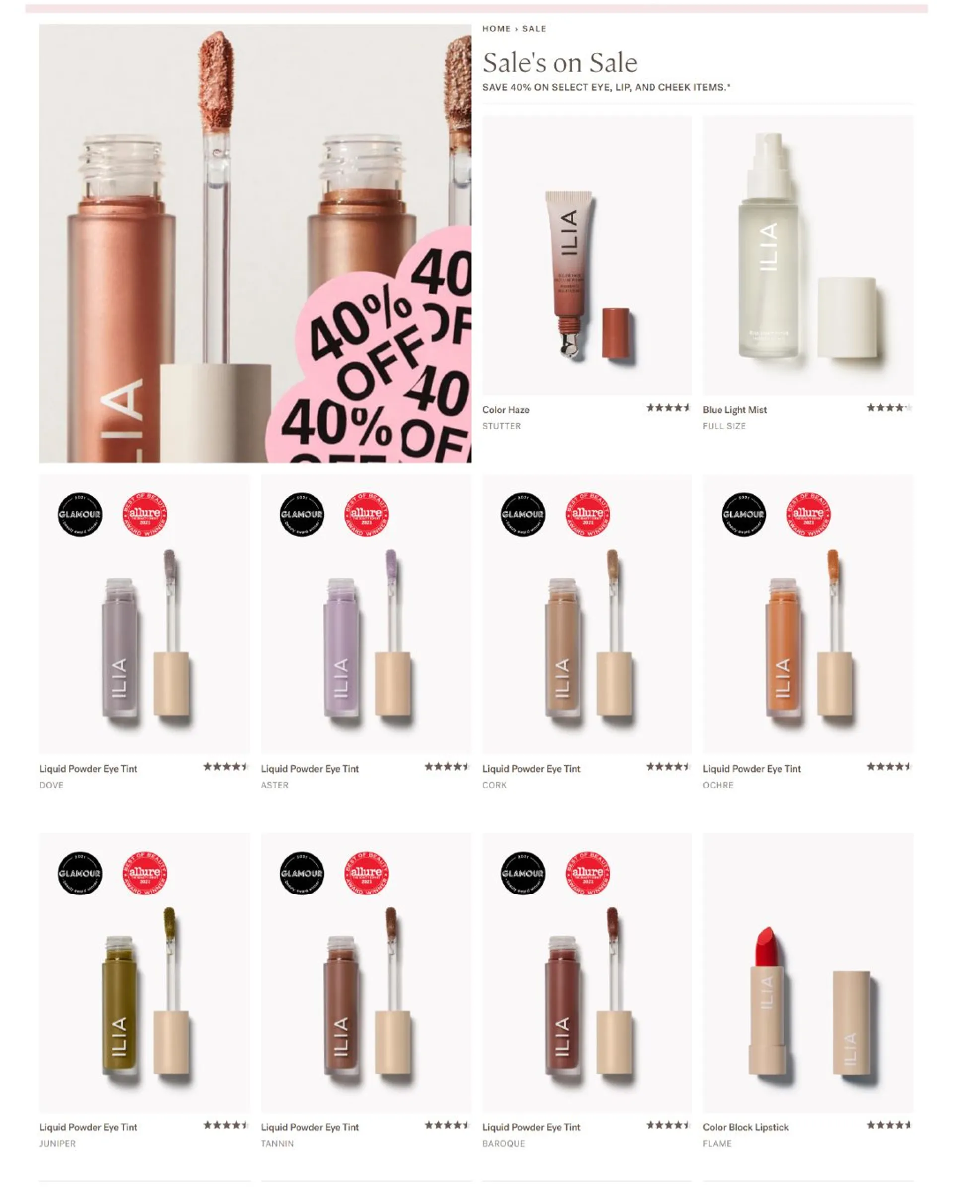 Weekly ad ILIA Beauty Sales from November 20 to December 5 2024 - Page 