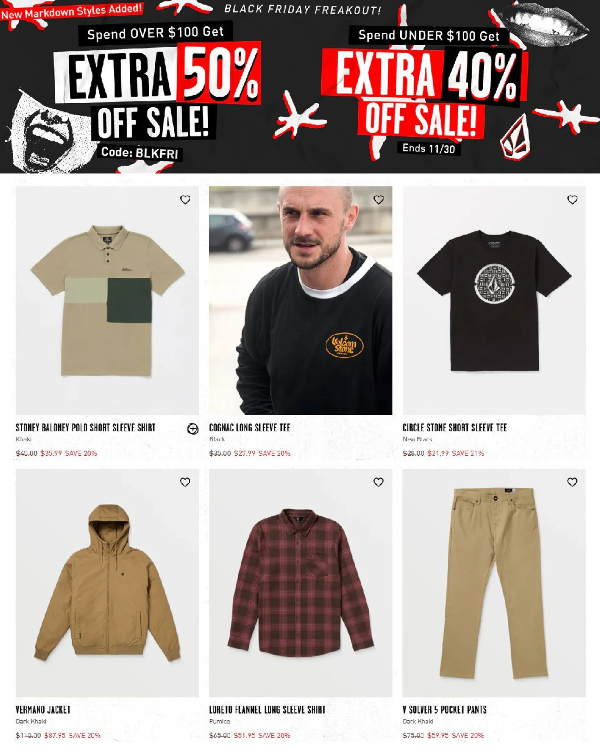 Weekly ad Volcom Sales from November 20 to December 5 2024 - Page 