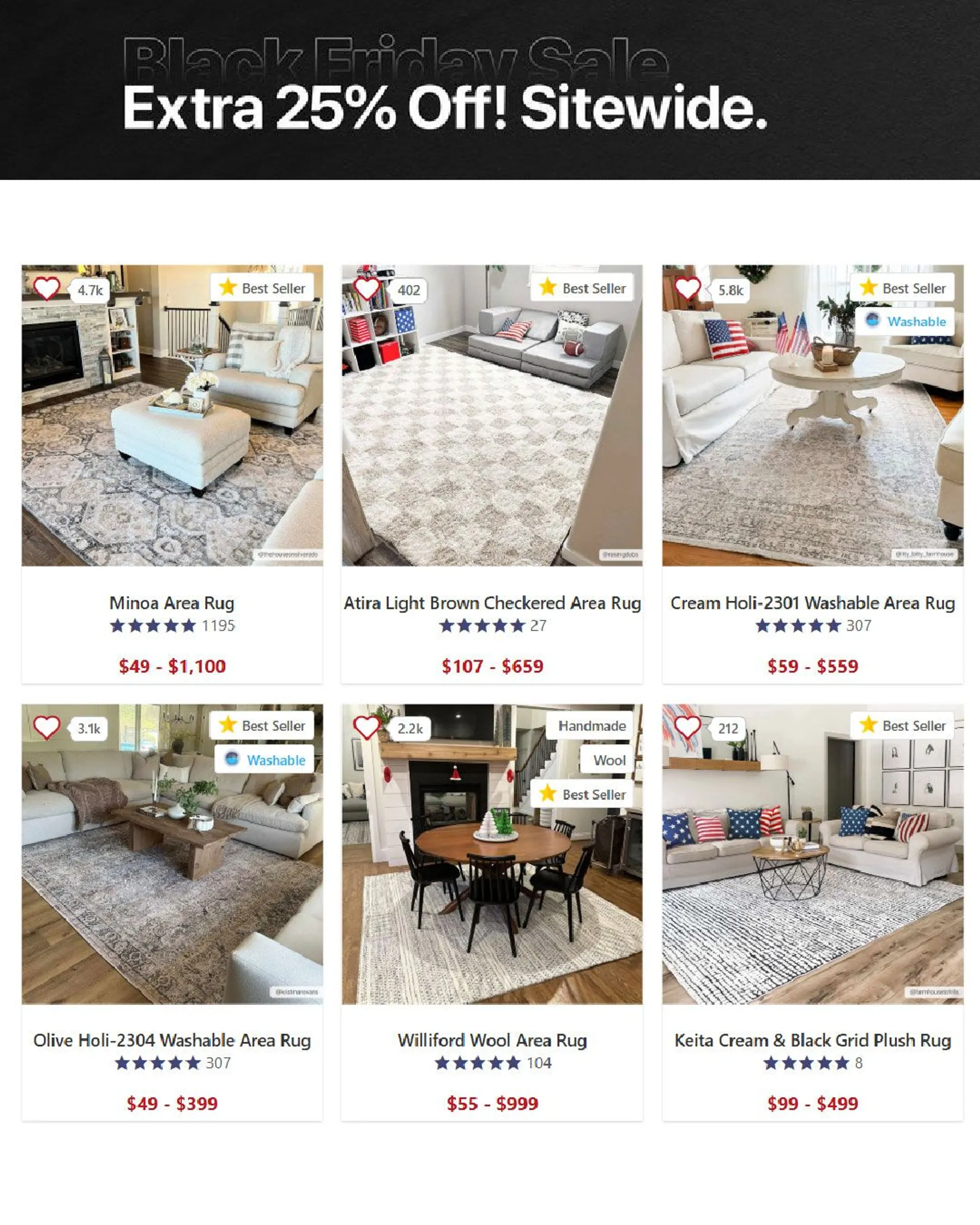 Weekly ad Boutique Rugs Sales from November 20 to December 5 2024 - Page 