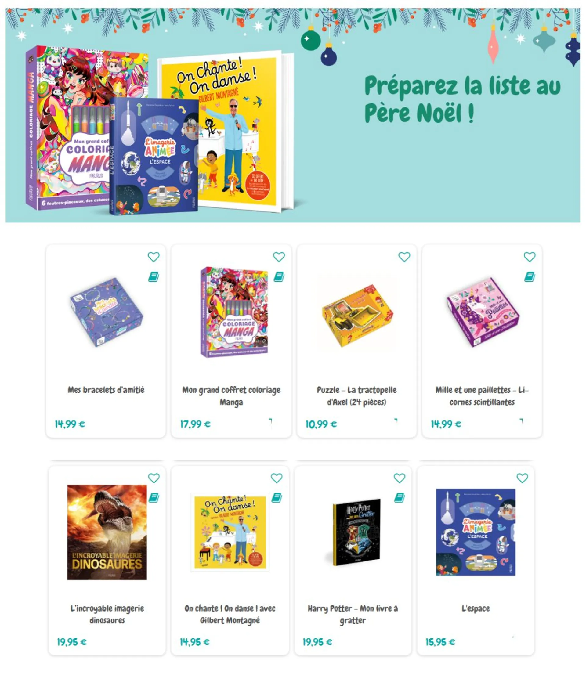 Weekly ad Fleurus Éditions Sales from November 20 to December 5 2024 - Page 