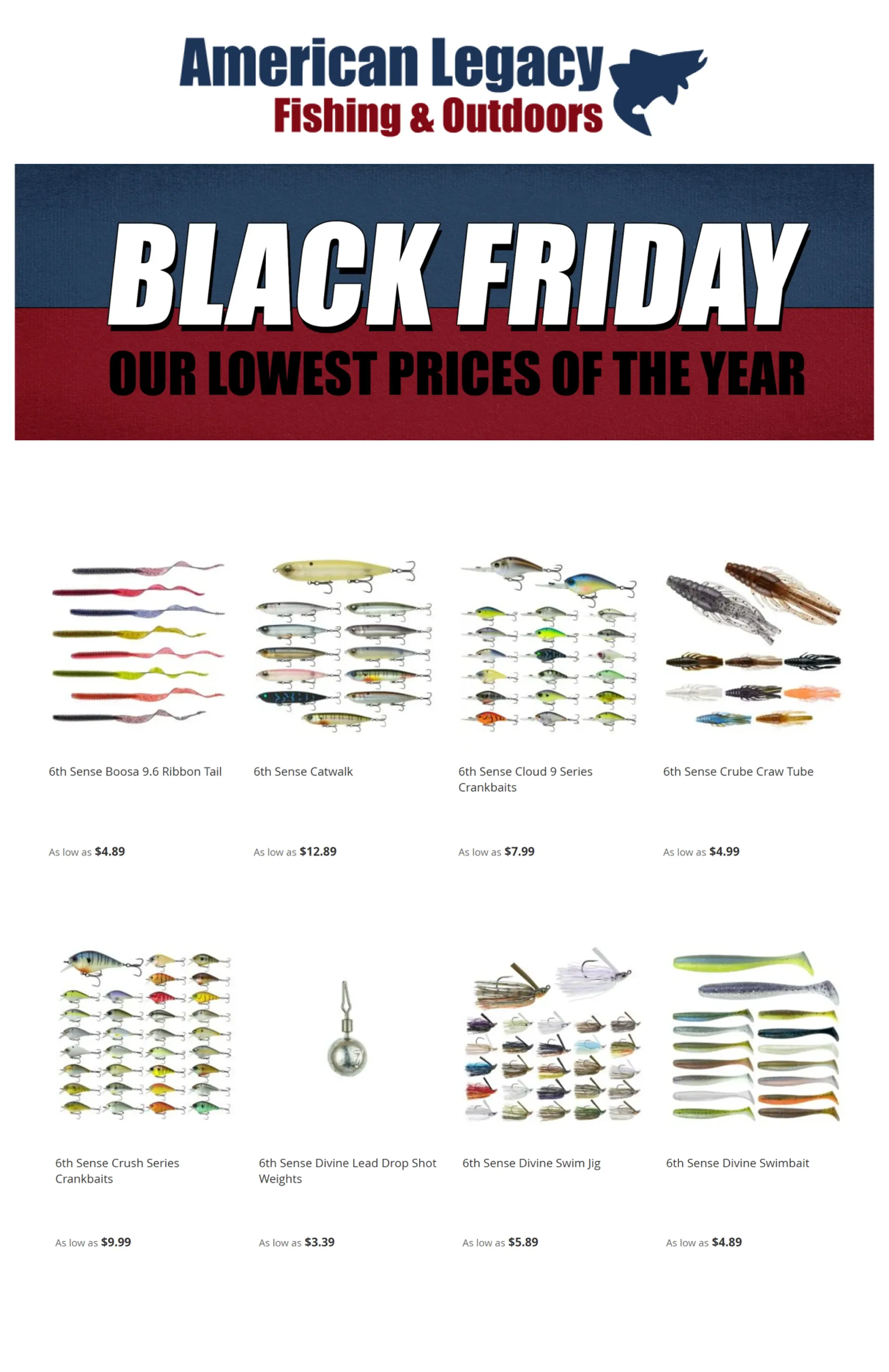 Weekly ad American Legacy Fishing Sales from November 20 to December 5 2024 - Page 