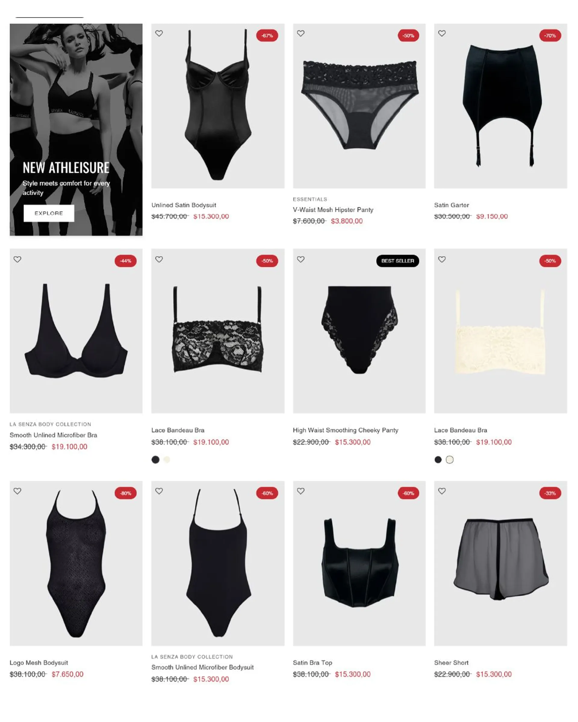 Weekly ad La Senza Sales from December 5 to December 19 2024 - Page 