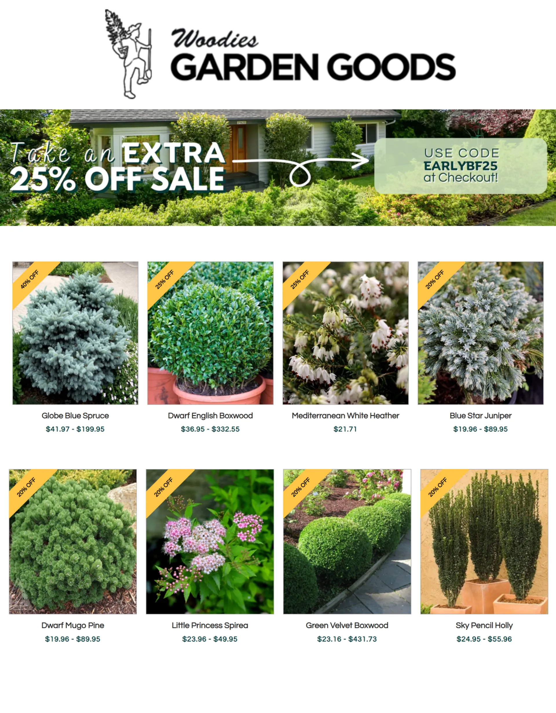 Weekly ad Garden Goods Direct Sales from December 5 to December 19 2024 - Page 1