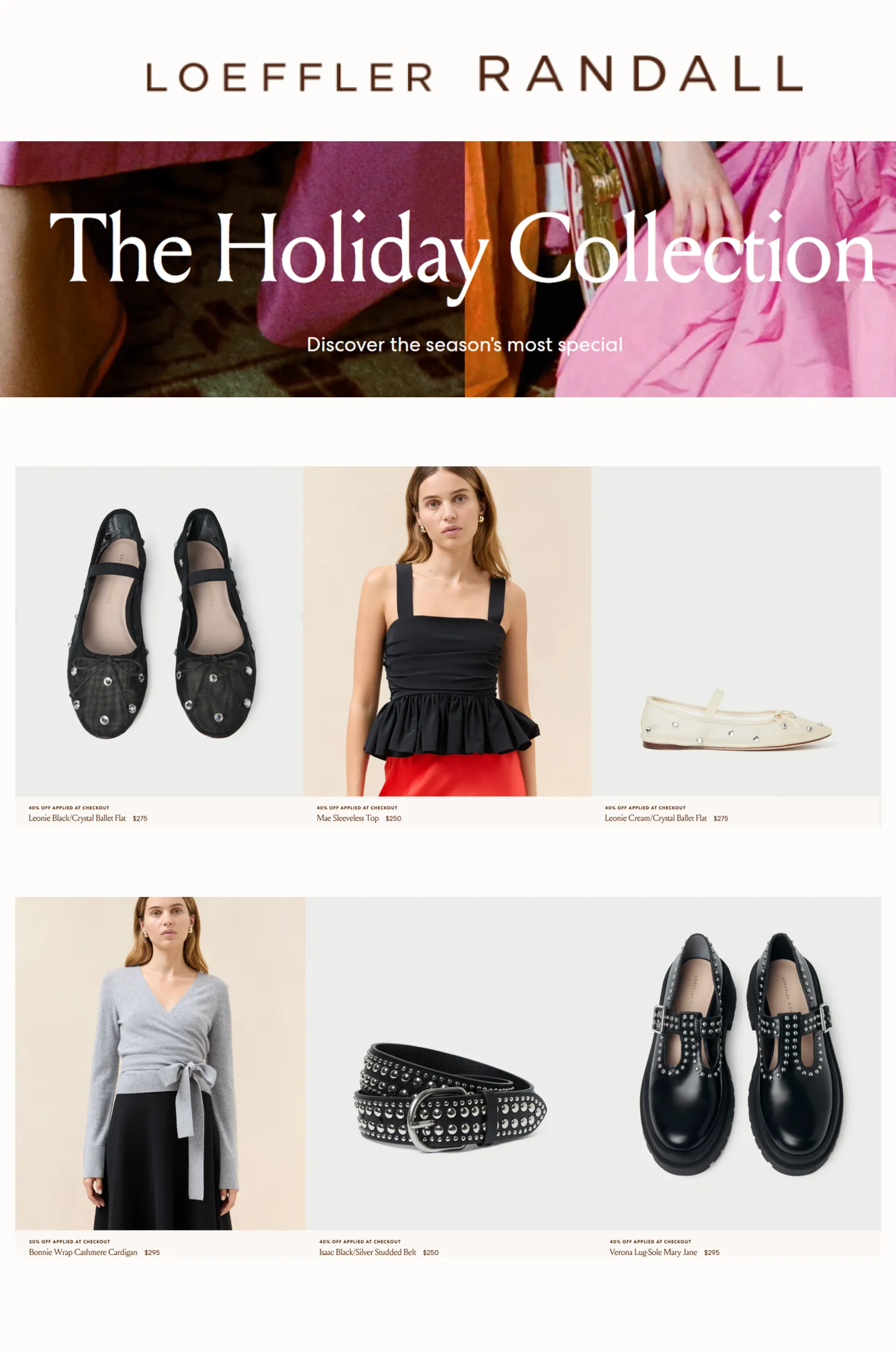 Weekly ad Loeffler Randall Sales from December 5 to December 19 2024 - Page 