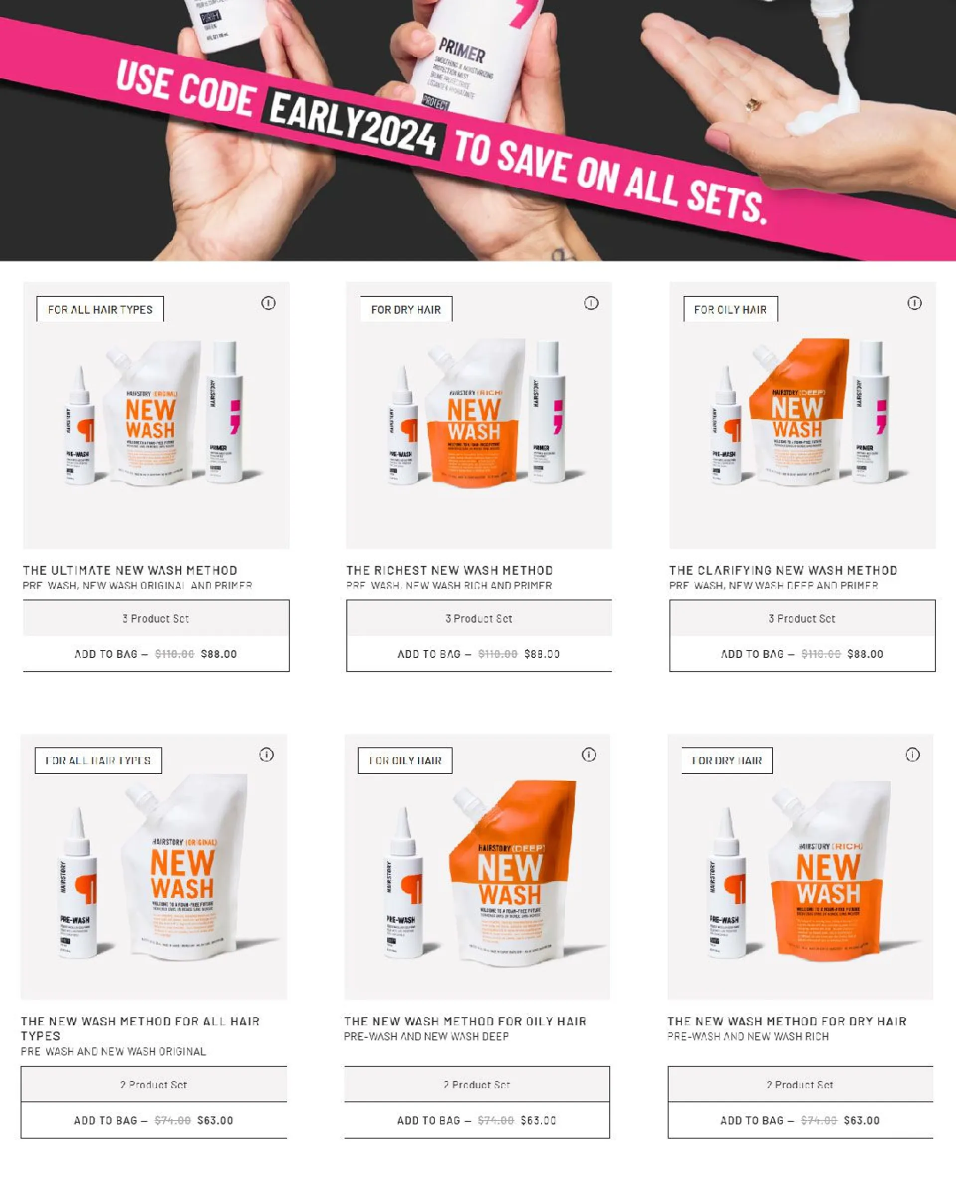 Weekly ad Hairstory Sales from December 5 to December 19 2024 - Page 