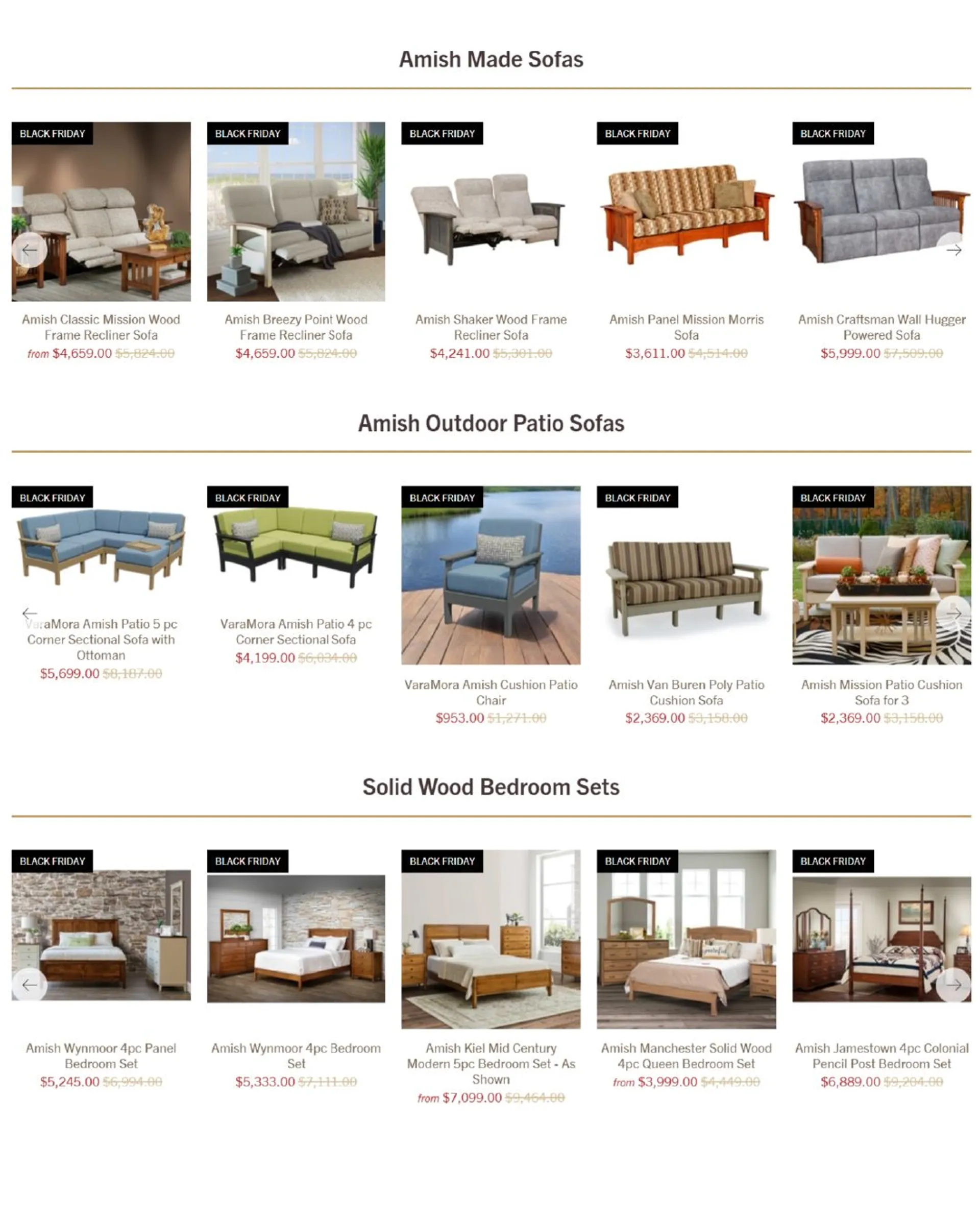 Weekly ad Snyder's Furniture Sales from December 5 to December 19 2024 - Page 1