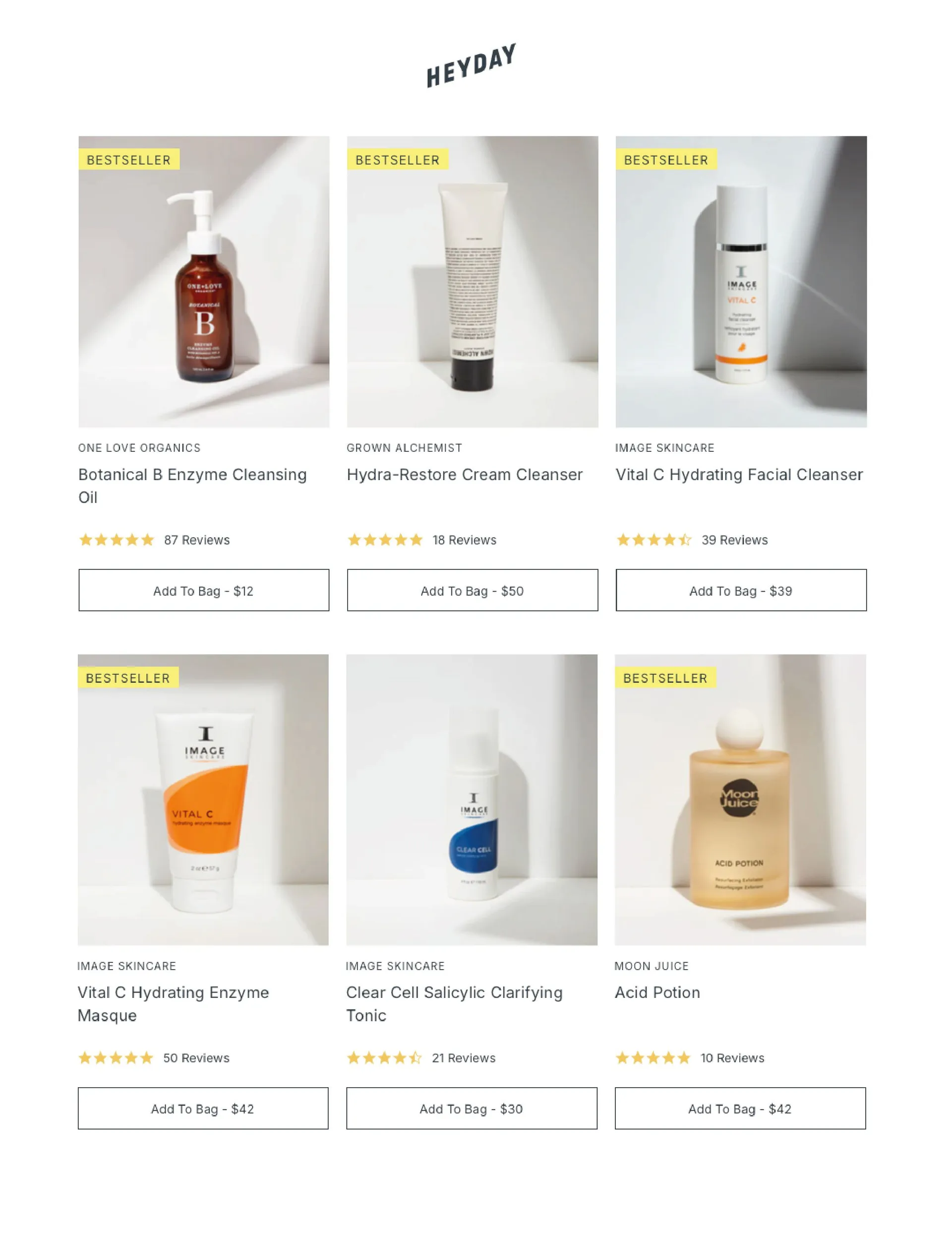 Weekly ad Heyday Skincare Sales from December 5 to December 19 2024 - Page 
