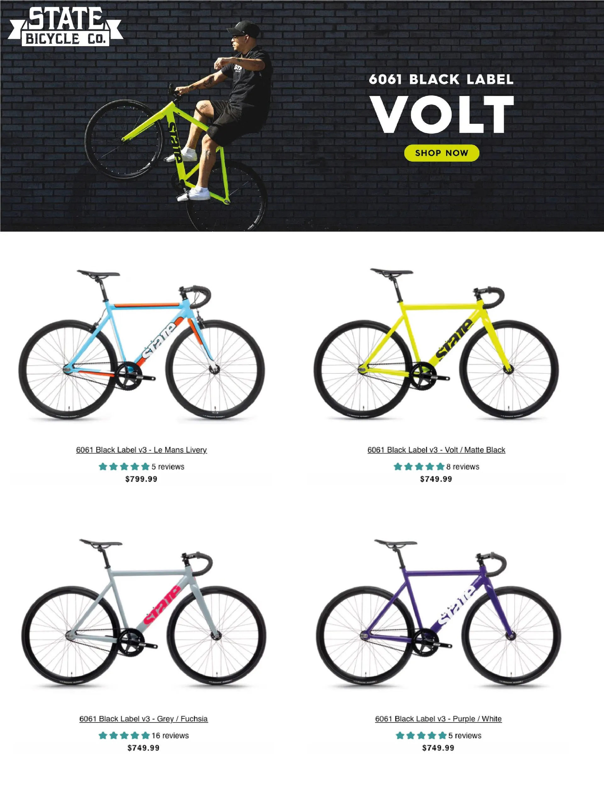 Weekly ad State Bicycle Co. Sales from December 5 to December 19 2024 - Page 