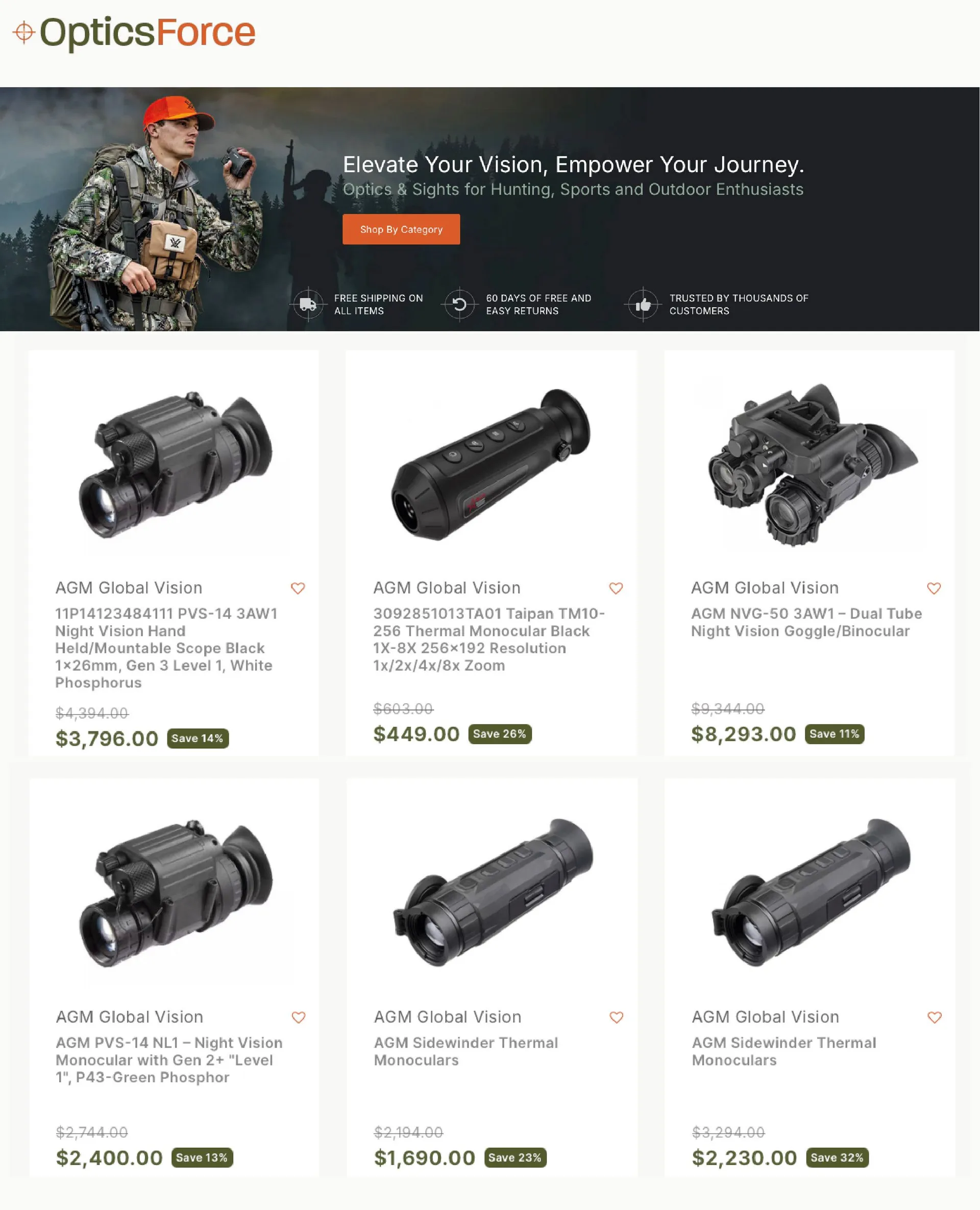 Weekly ad OpticsForce Sales from December 5 to December 19 2024 - Page 