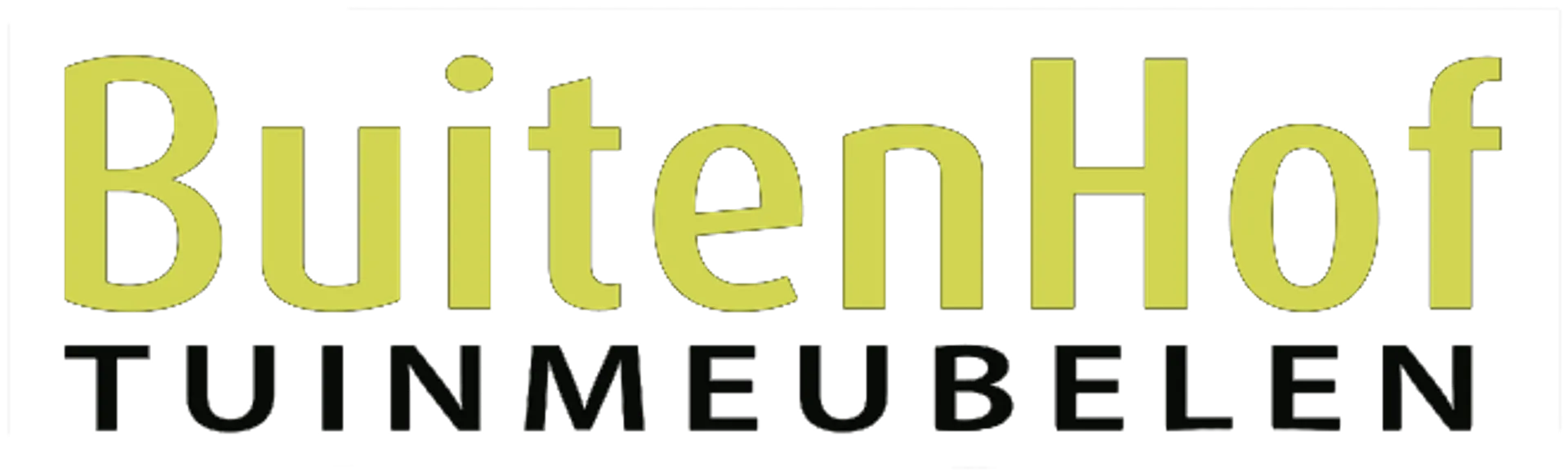 BUITENHOF TUINMEUBELEN logo in de folder van deze week