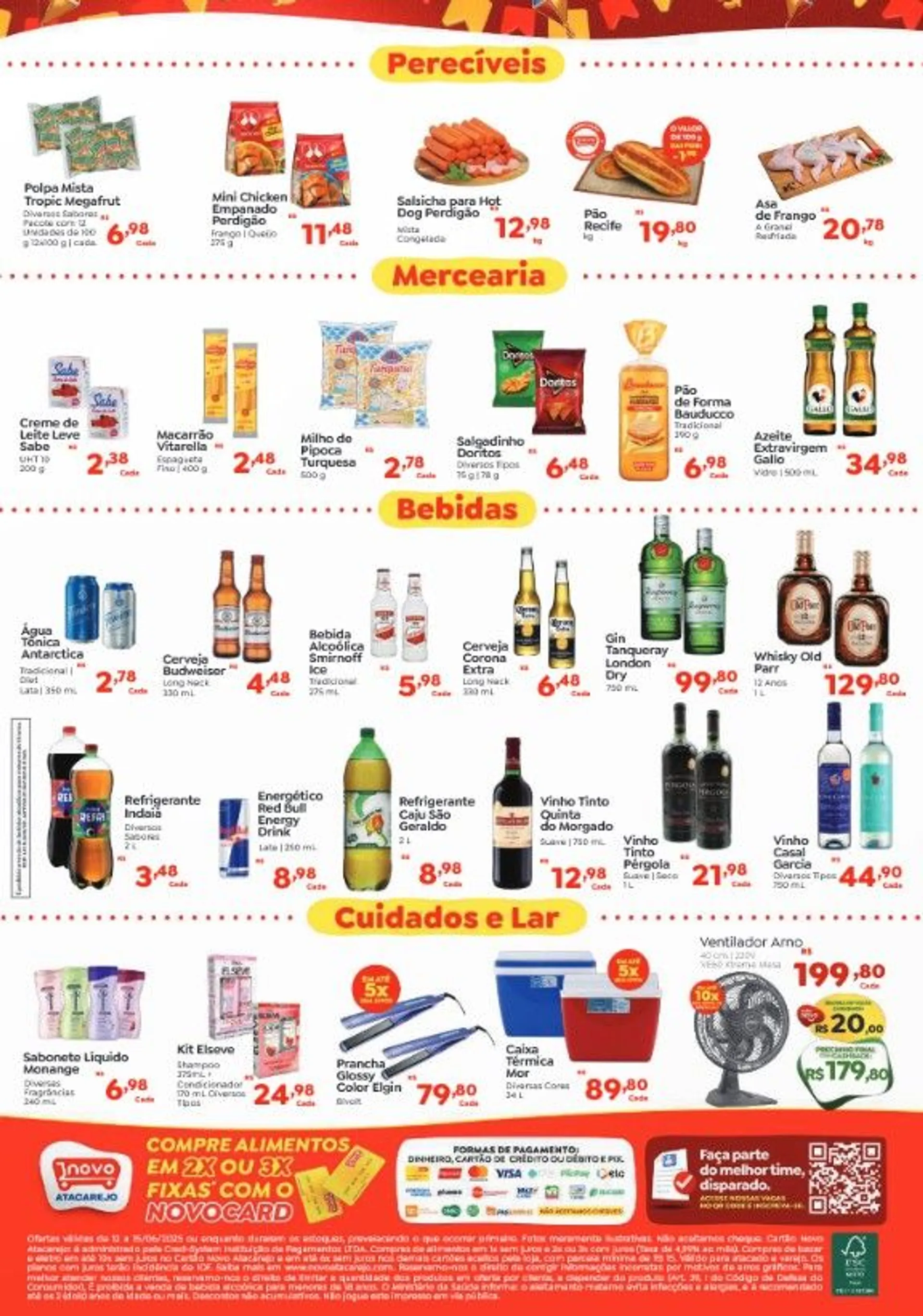 Encarte de Folhetos Novo Atacarejo  12 de junho até 16 de junho 2025 - Pagina 2