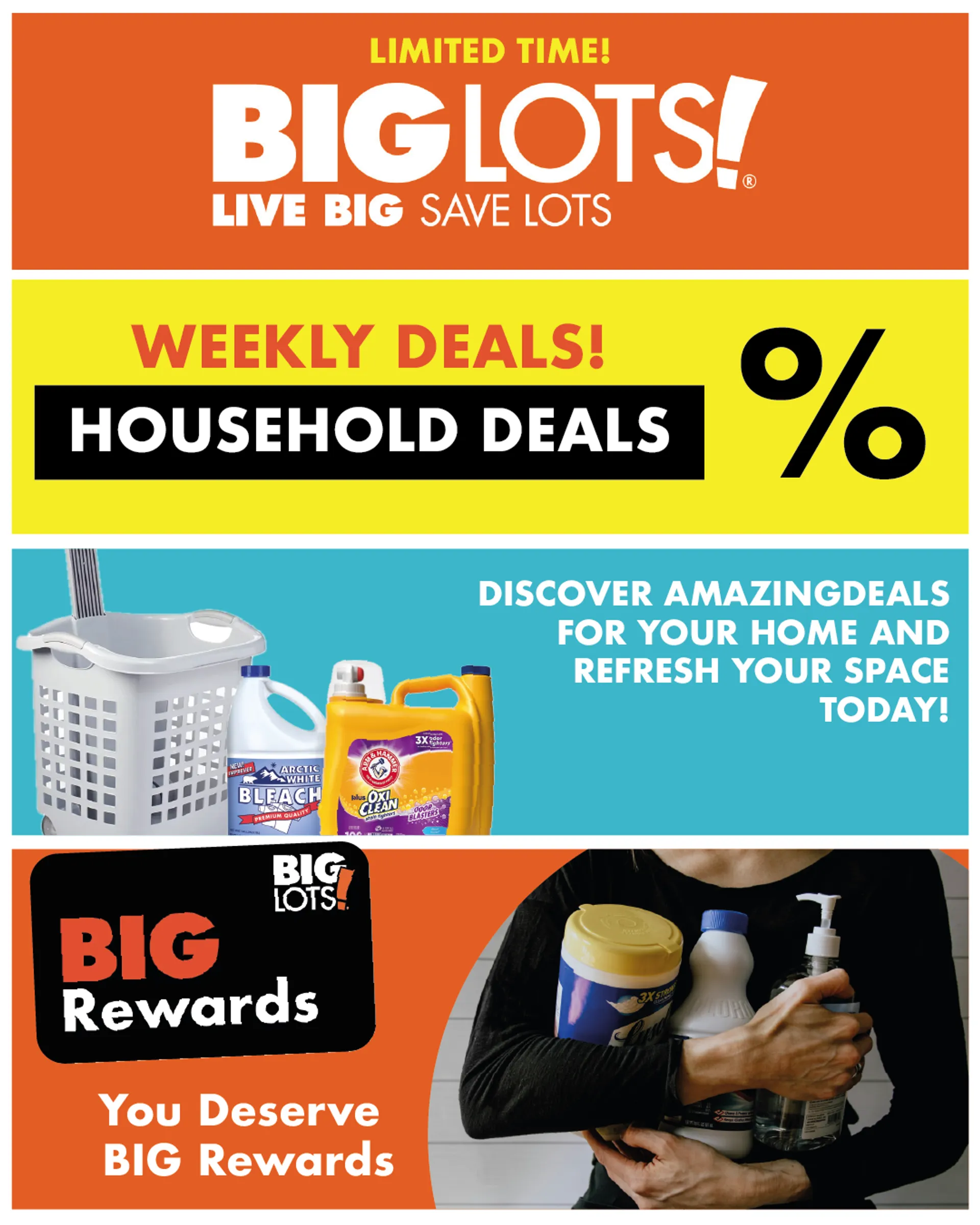 Weekly ad Household Deals from October 21 to October 29 2024 - Page 1