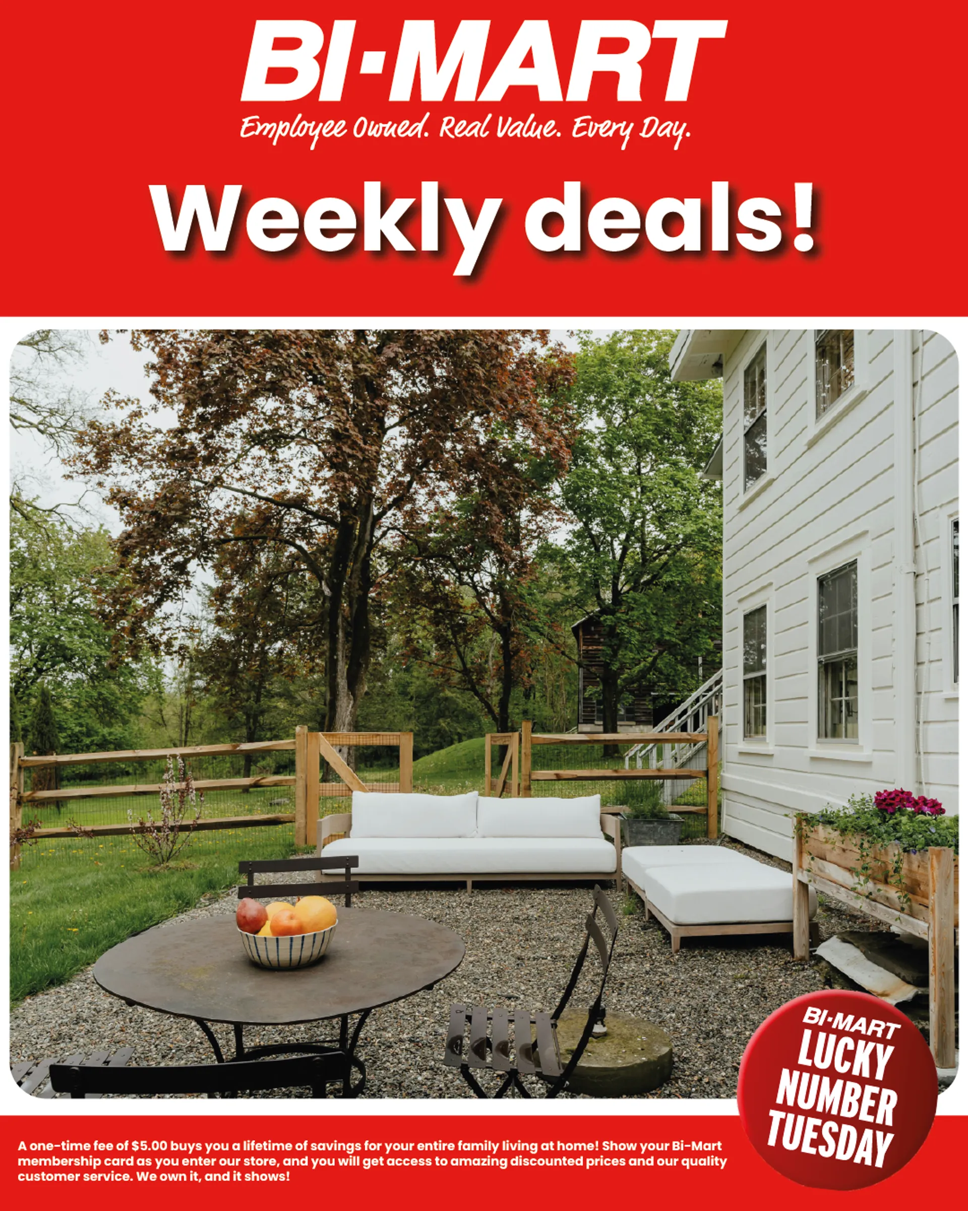 Weekly ad Bi-Mart Weekly deals! from July 25 to August 1 2024 - Page 