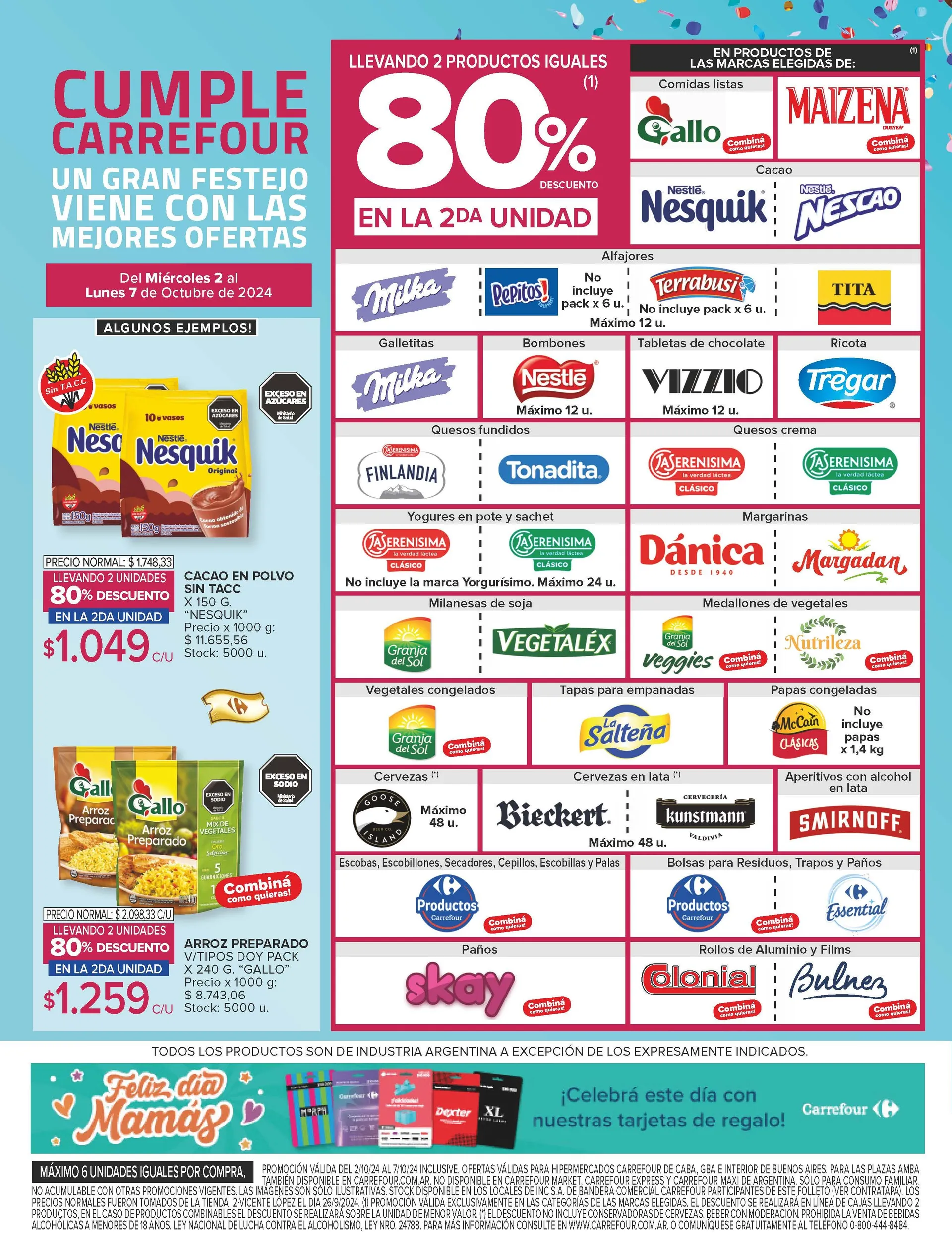 Ofertas de Carrefour Descuentos semanales 2 de octubre al 7 de octubre 2024 - Página 2 del catálogo