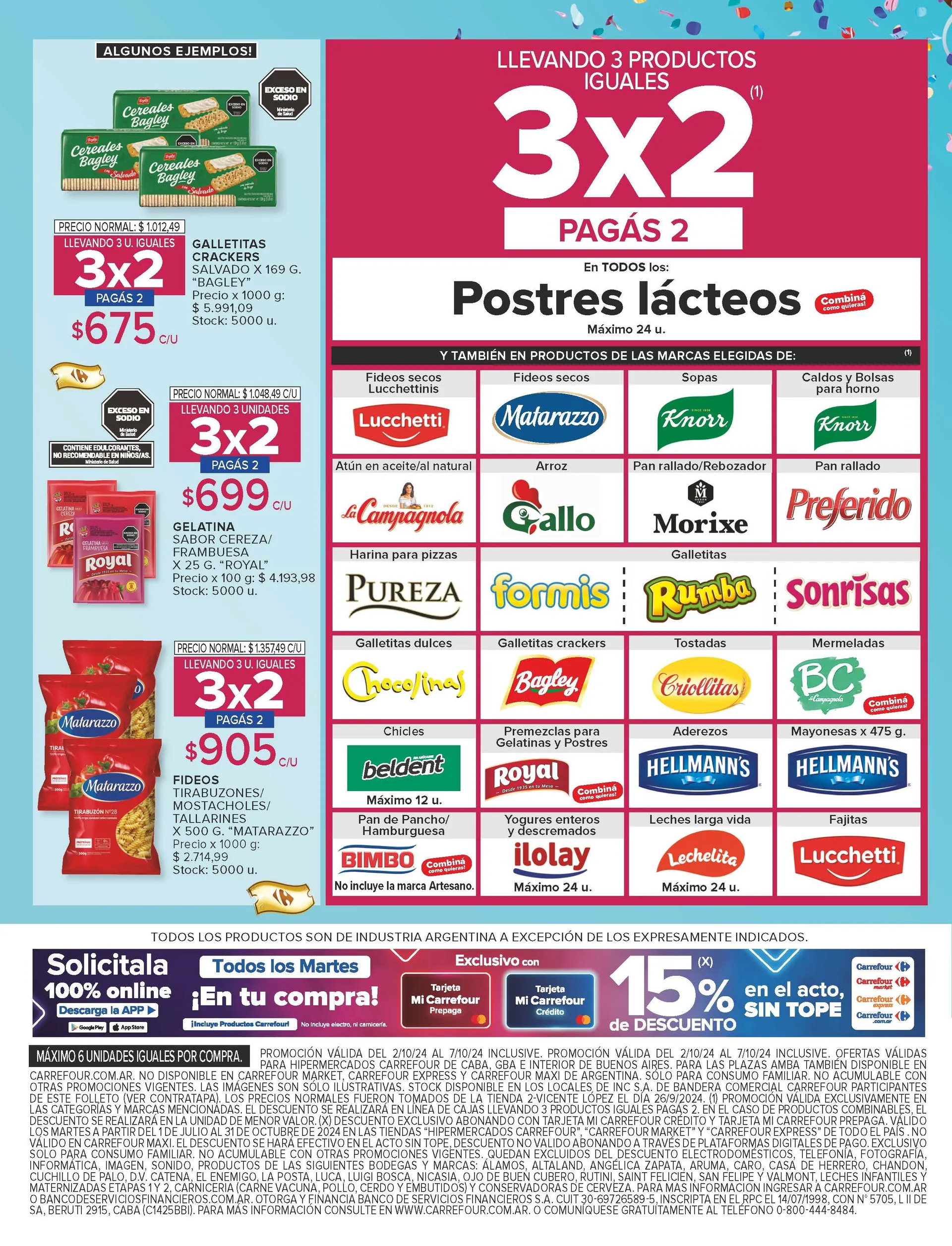 Ofertas de Carrefour Descuentos semanales 2 de octubre al 7 de octubre 2024 - Página 4 del catálogo