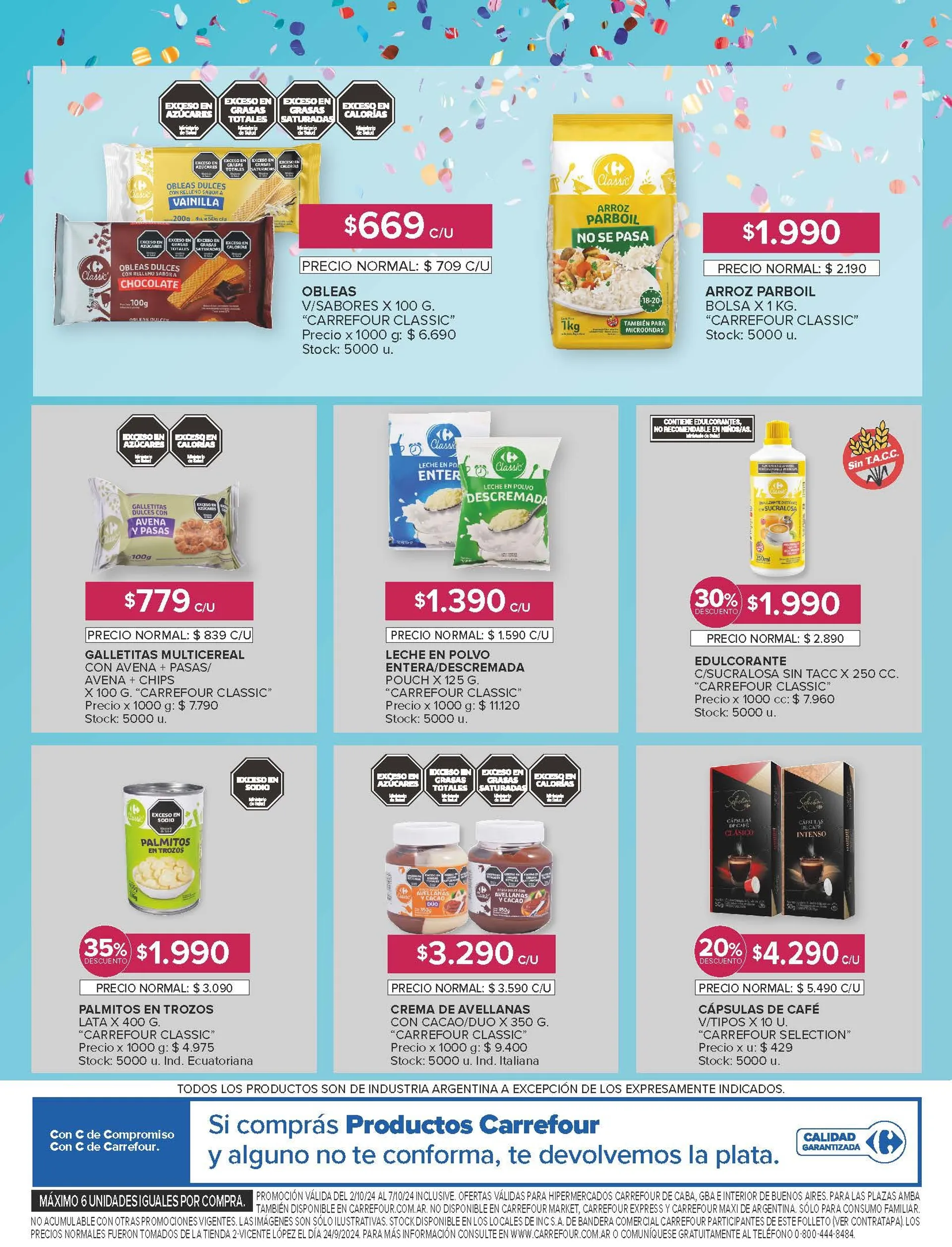 Ofertas de Carrefour Descuentos semanales 2 de octubre al 7 de octubre 2024 - Página 9 del catálogo