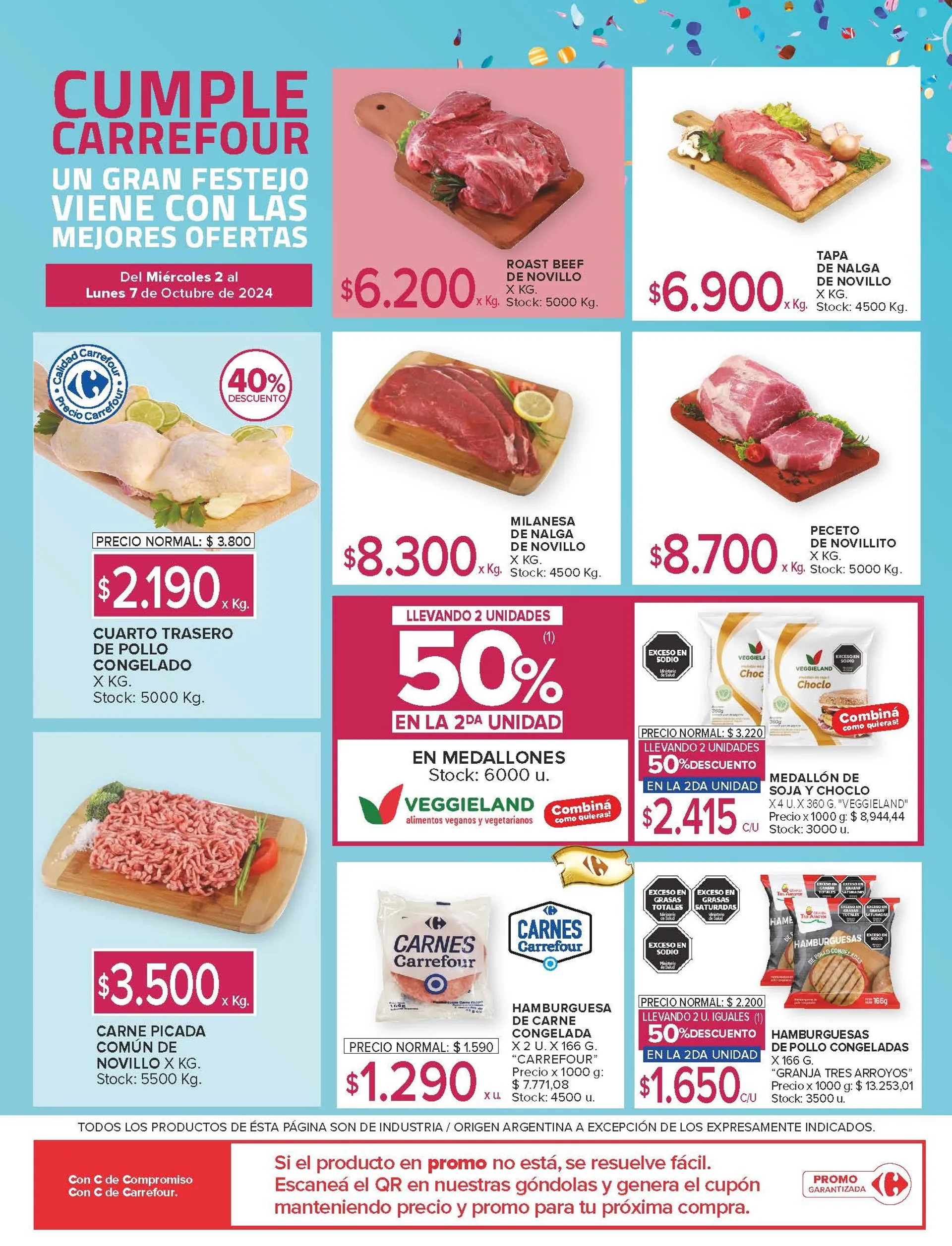 Ofertas de Carrefour Descuentos semanales 2 de octubre al 7 de octubre 2024 - Página 12 del catálogo