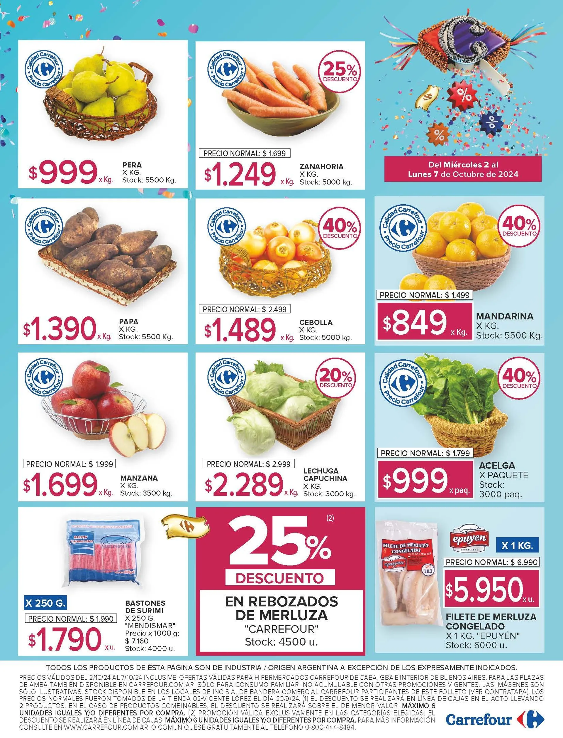 Ofertas de Carrefour Descuentos semanales 2 de octubre al 7 de octubre 2024 - Página 13 del catálogo